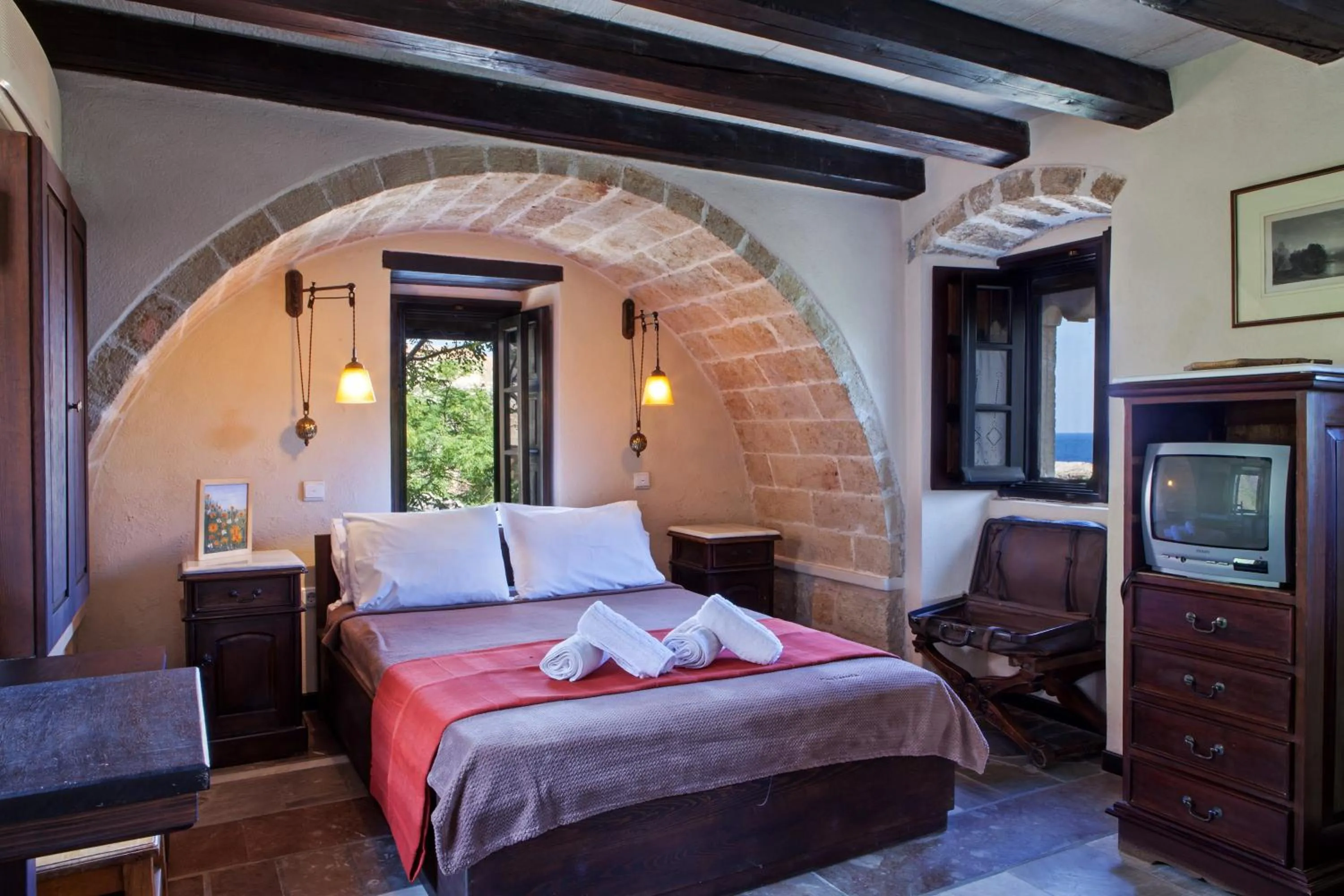 Bedroom, Bed in Byzantino Boutique Hotel