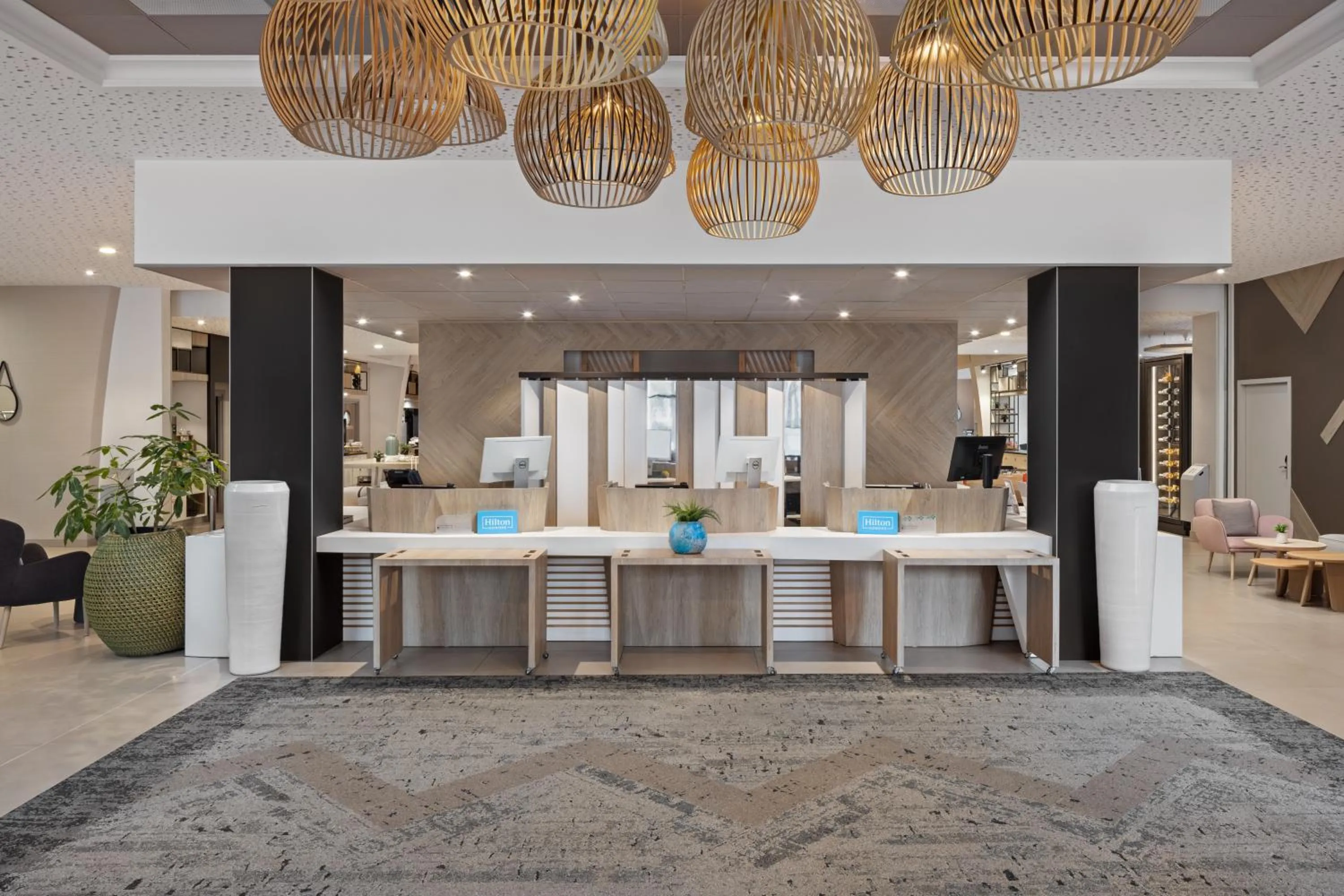 Lobby or reception in Hilton Garden Inn Bordeaux Centre