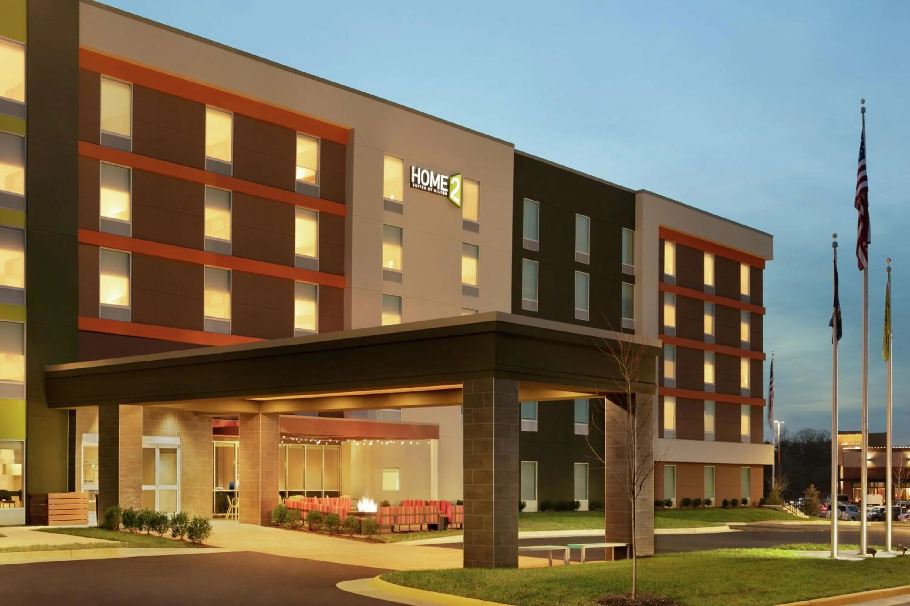 Property building in Home2 Suites By Hilton Chantilly Dulles Airport