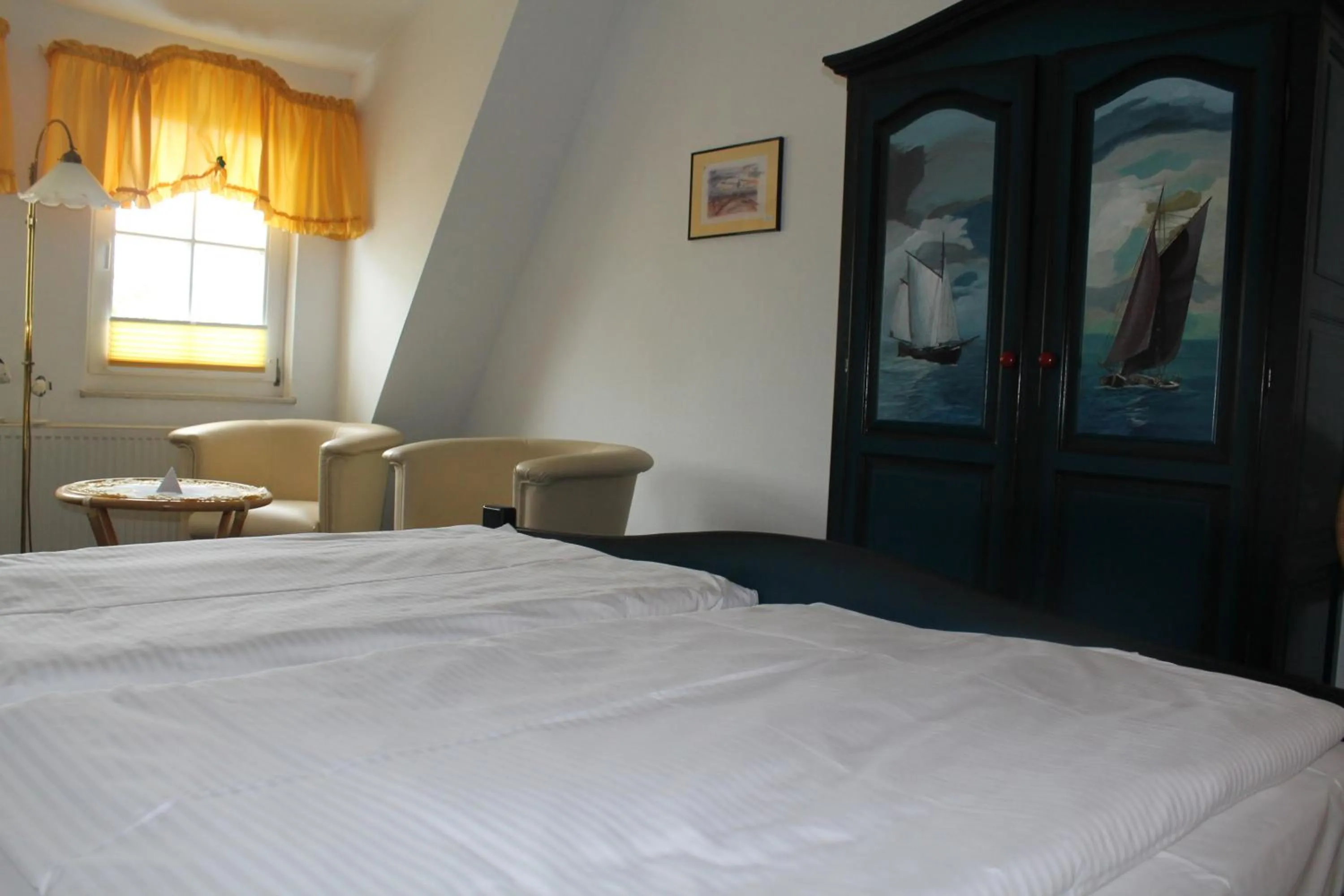 Bedroom, Bed in Hotel Gastmahl des Meeres