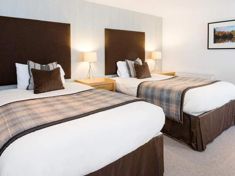 Bedroom, Bed in Craigatin House & Courtyard