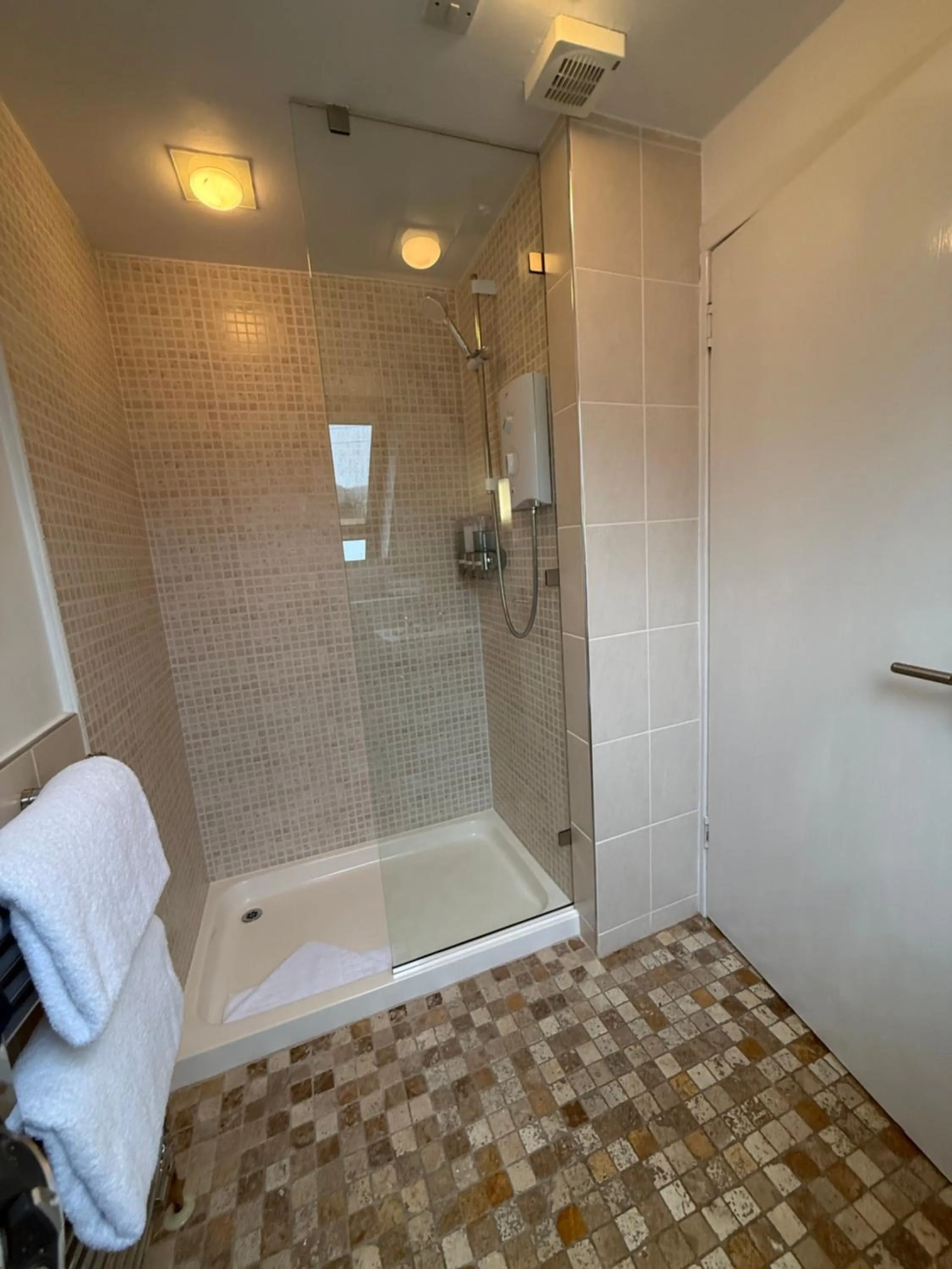 Shower in Craigatin House & Courtyard