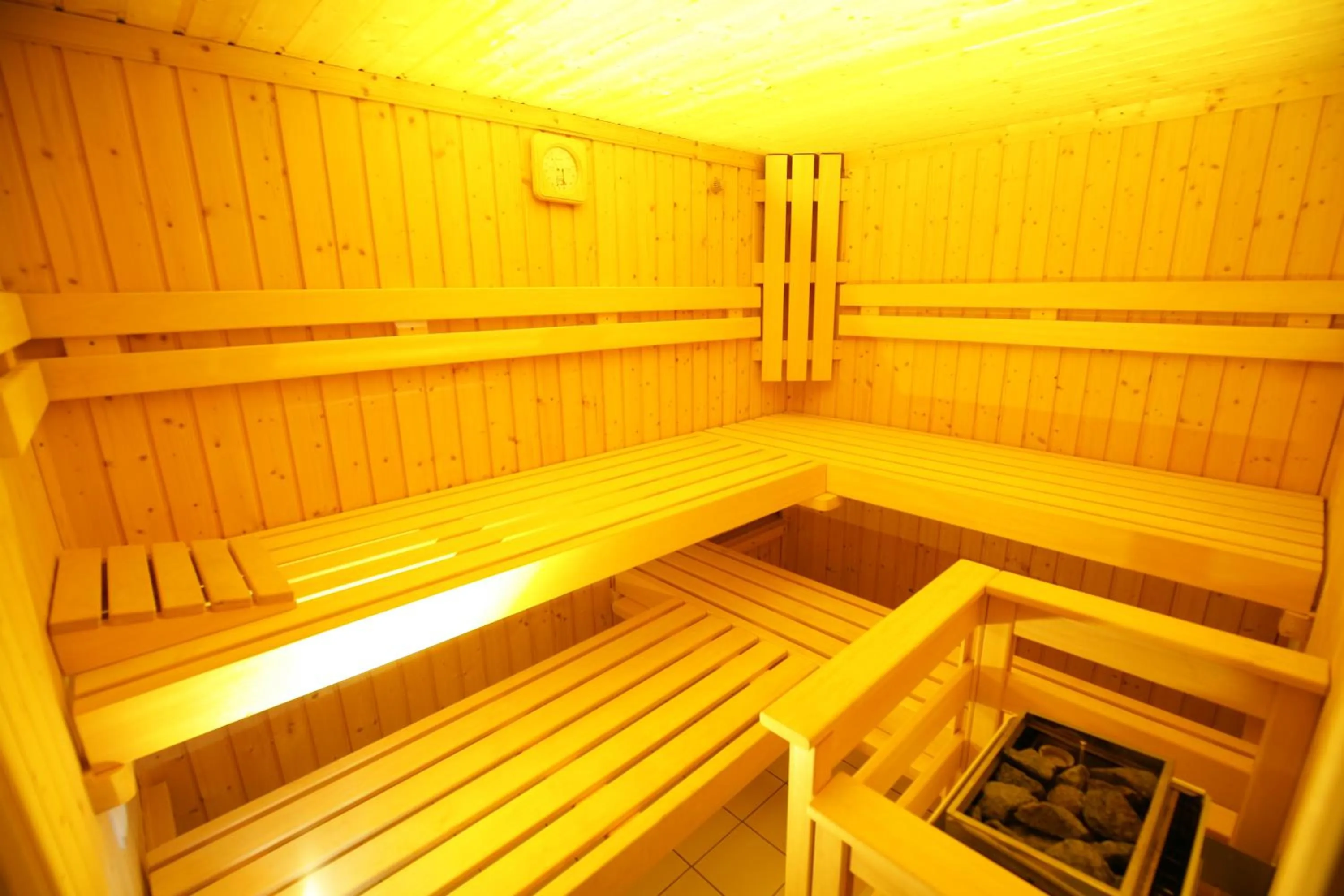 Sauna in Hotel am Baronenwald