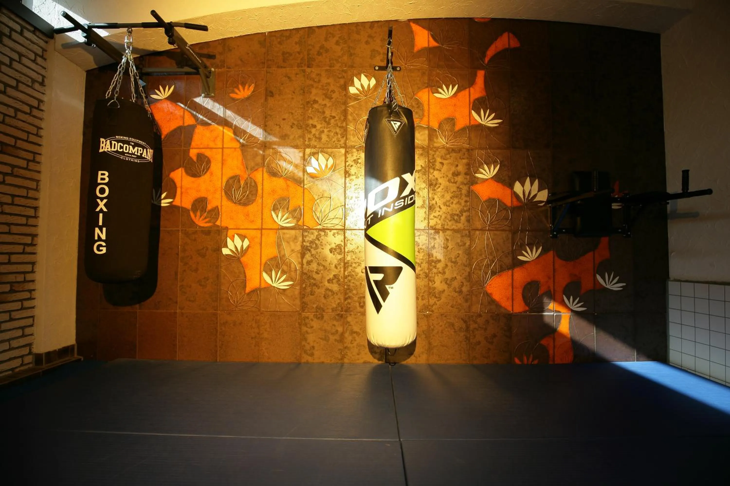 Fitness centre/facilities in Hotel am Baronenwald