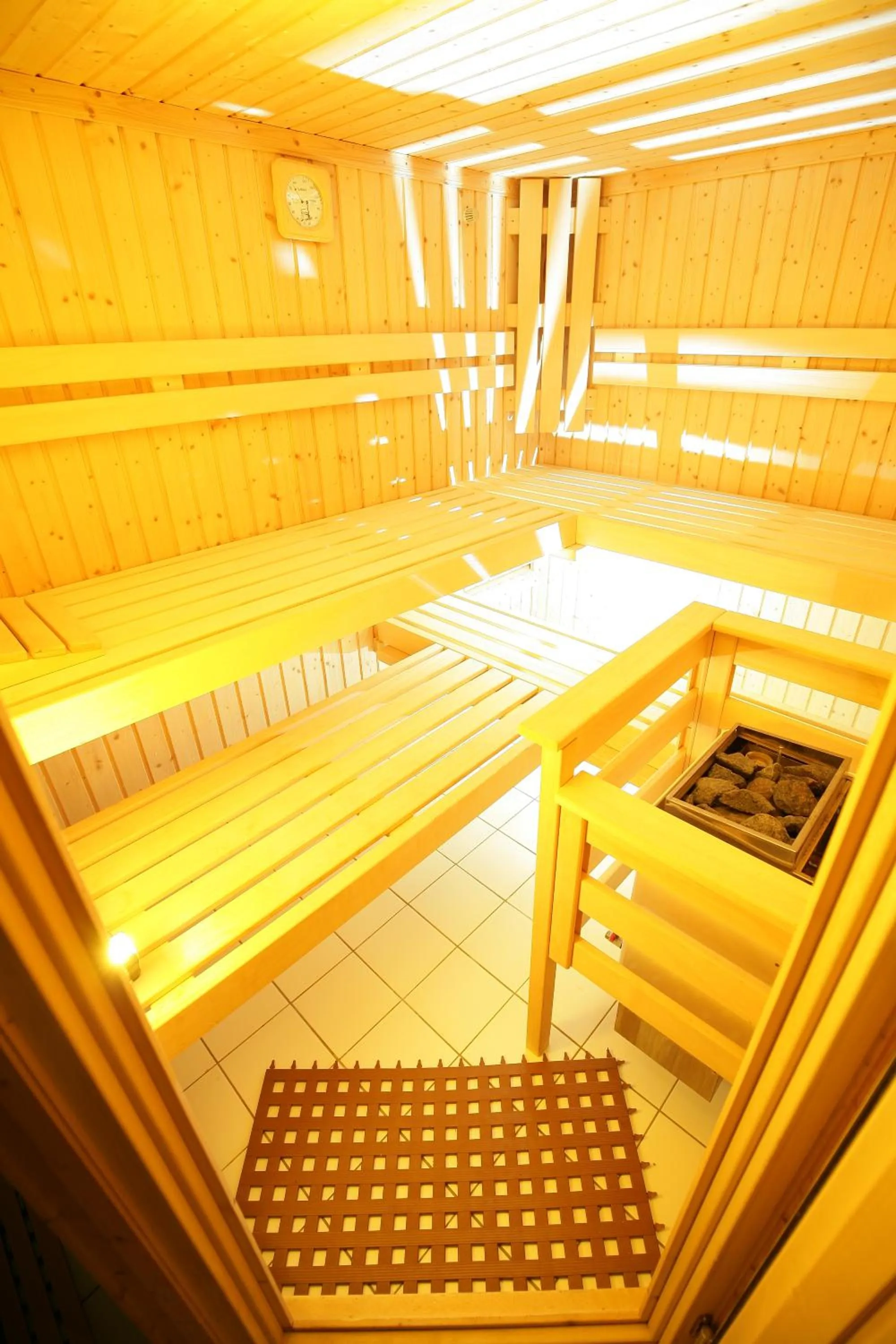 Sauna in Hotel am Baronenwald