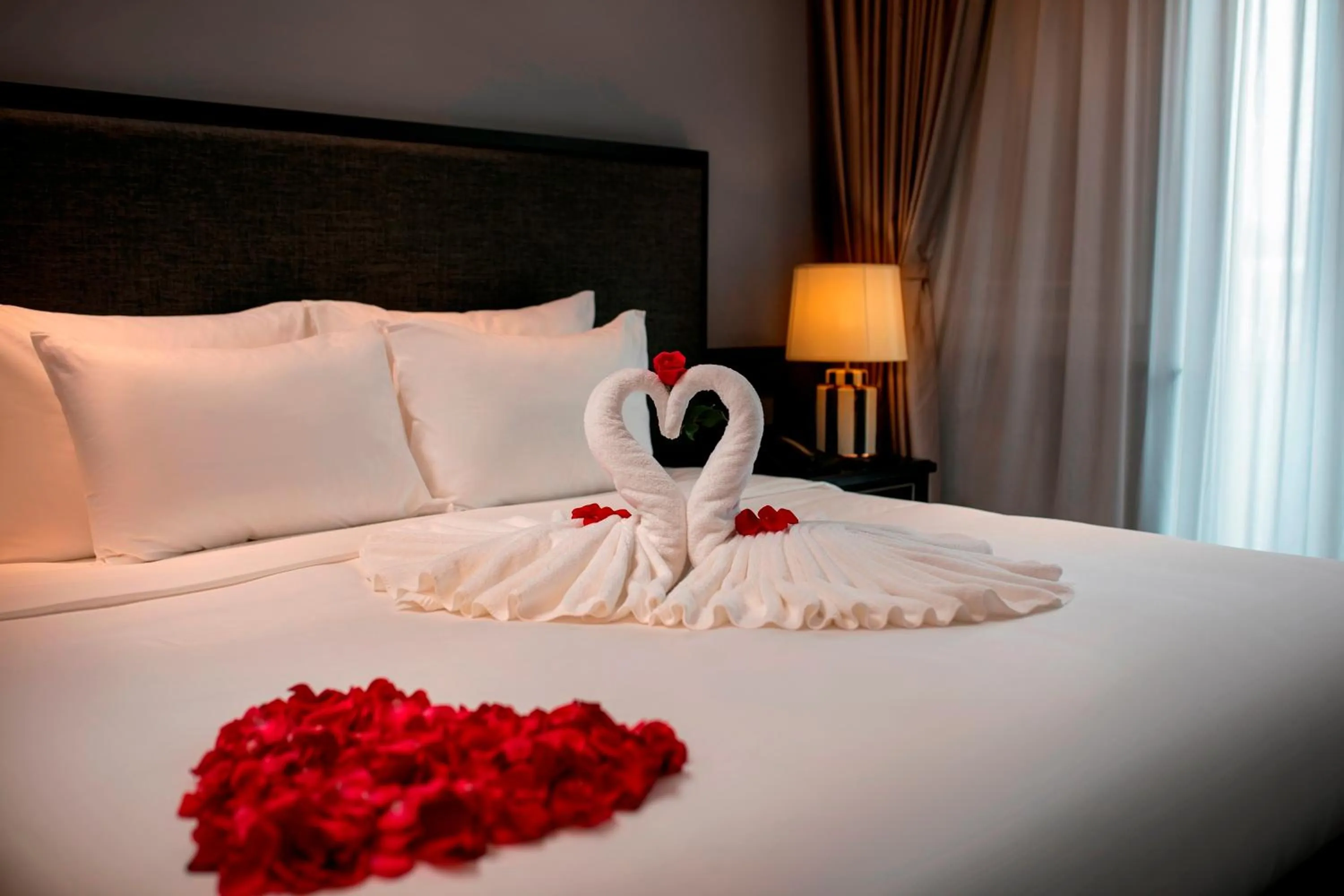 Bed in La Sinfonía Citadel Hotel and Spa