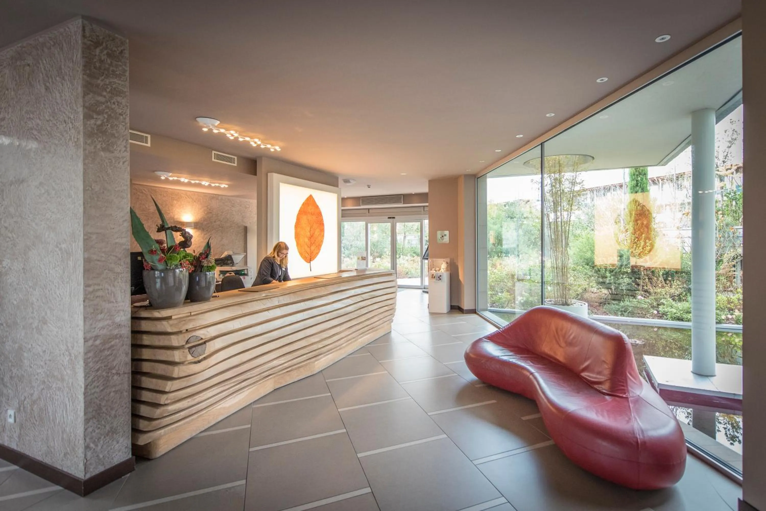 Lobby or reception in Aqualux Hotel Spa Suite & Terme