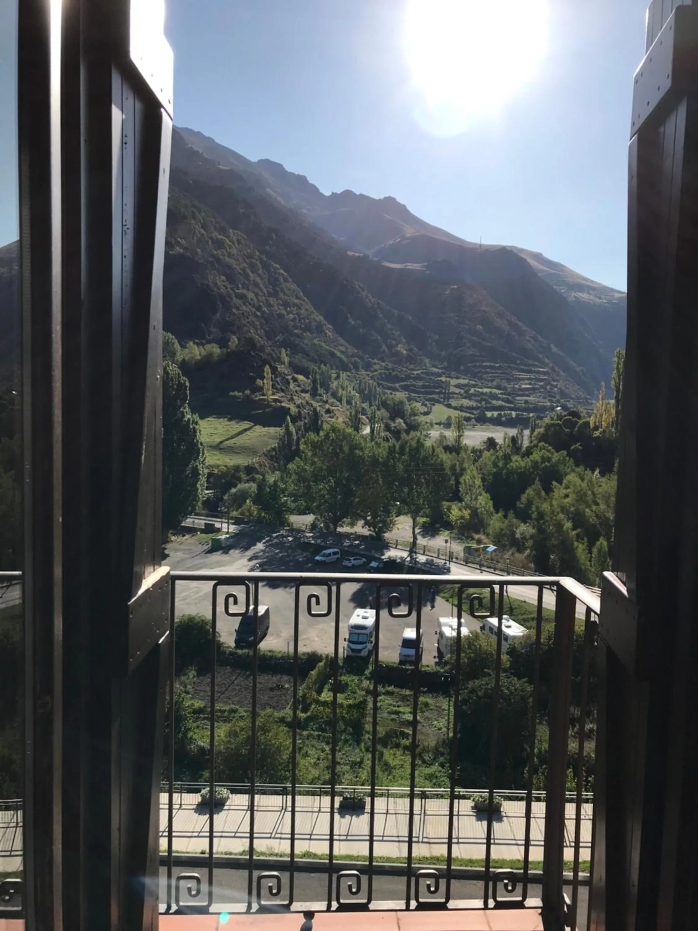 Balcony/Terrace in Apartahotel Tres Quiñones