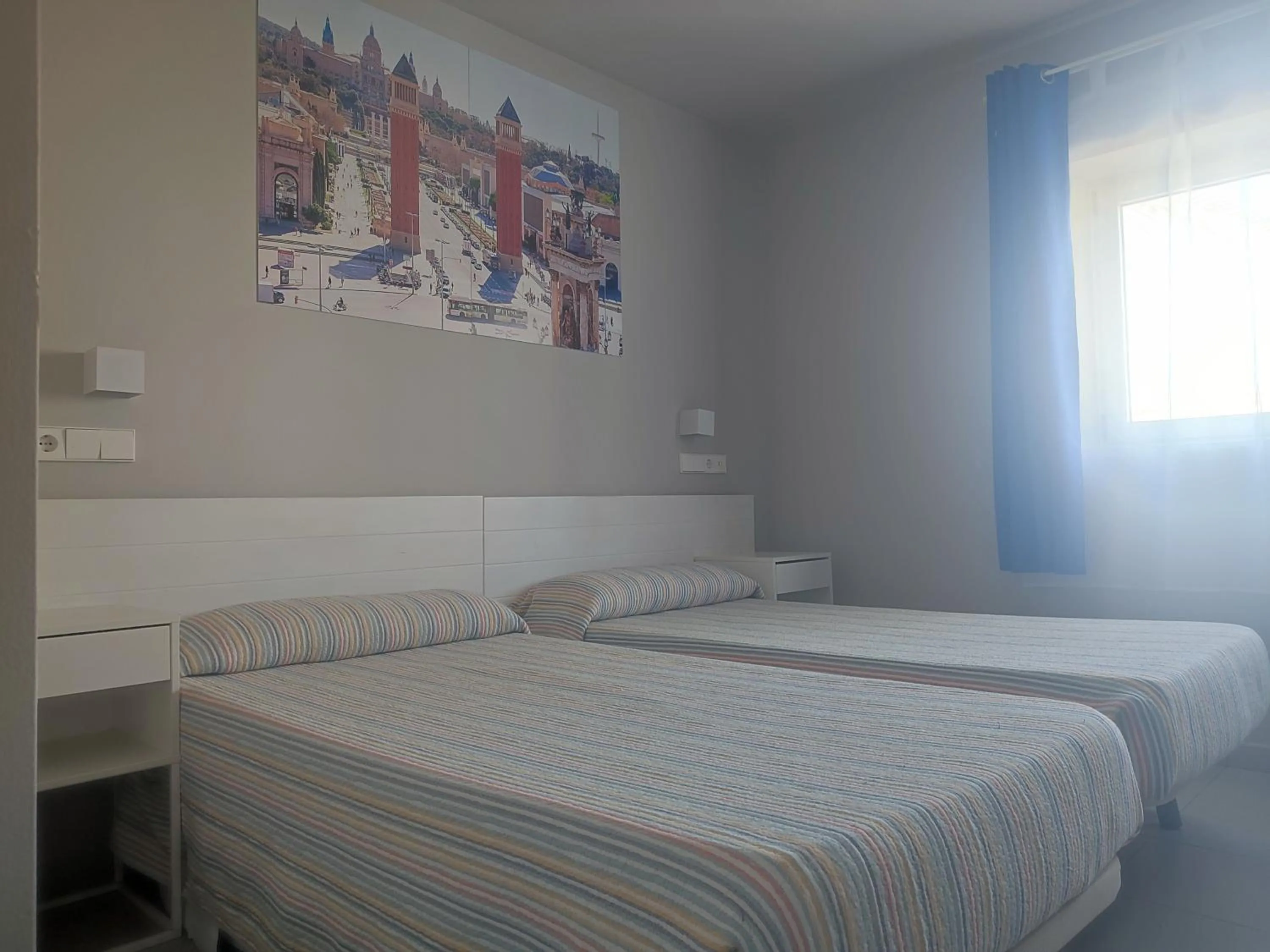 Bed in Hotel Blauet by Bossh! Hotels