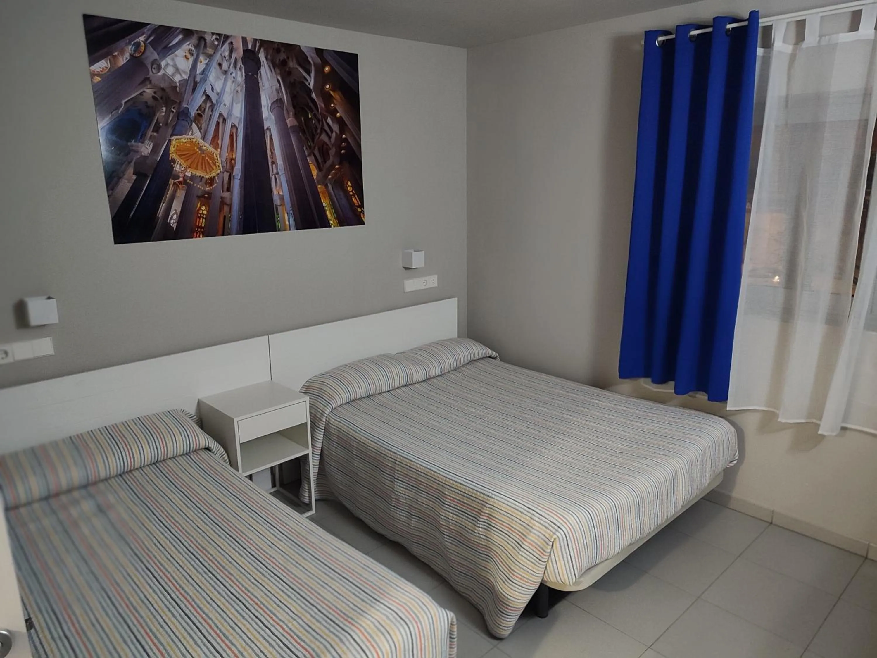 Bed in Hotel Blauet by Bossh! Hotels