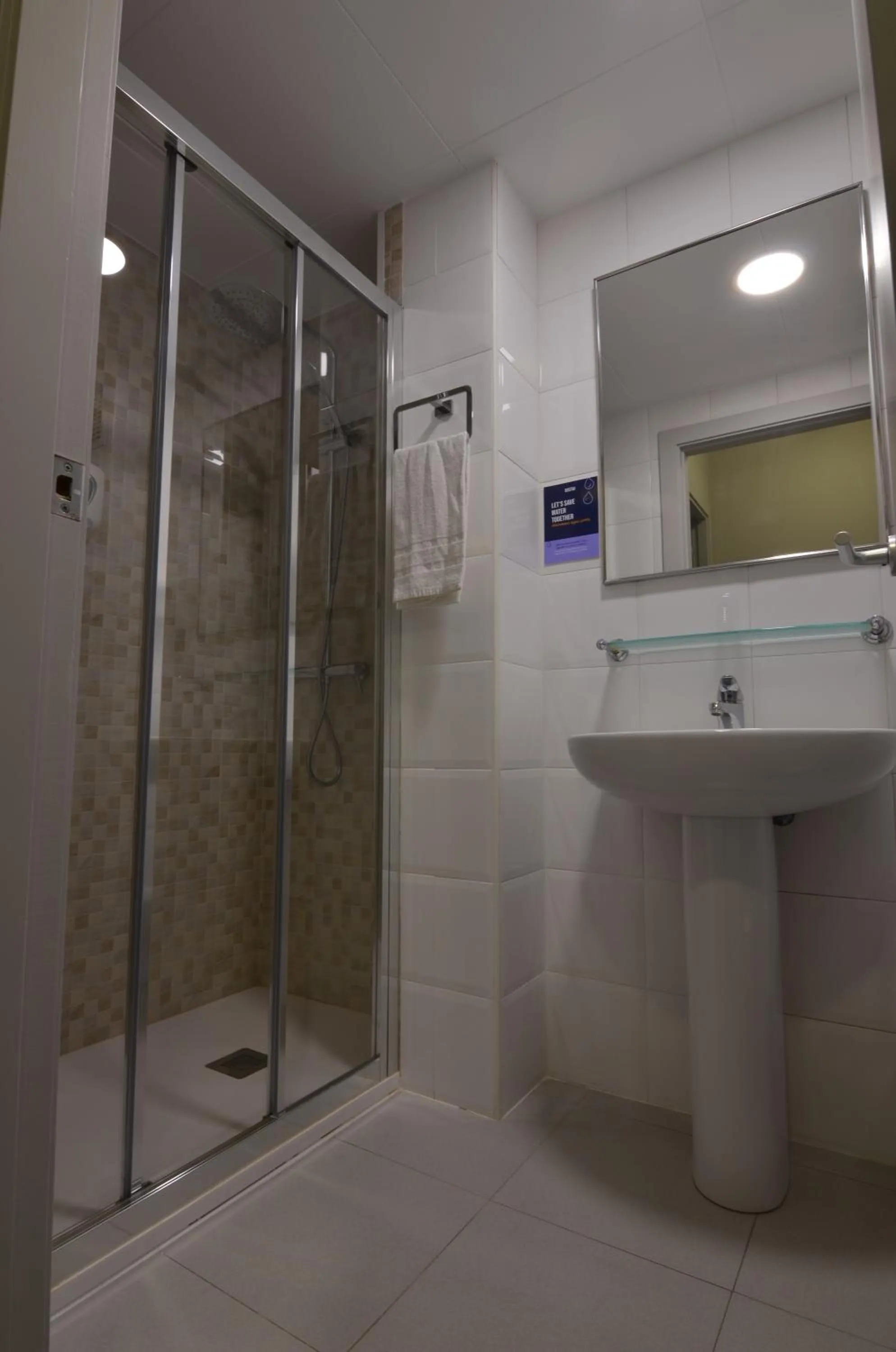 Shower in Hotel Blauet by Bossh! Hotels