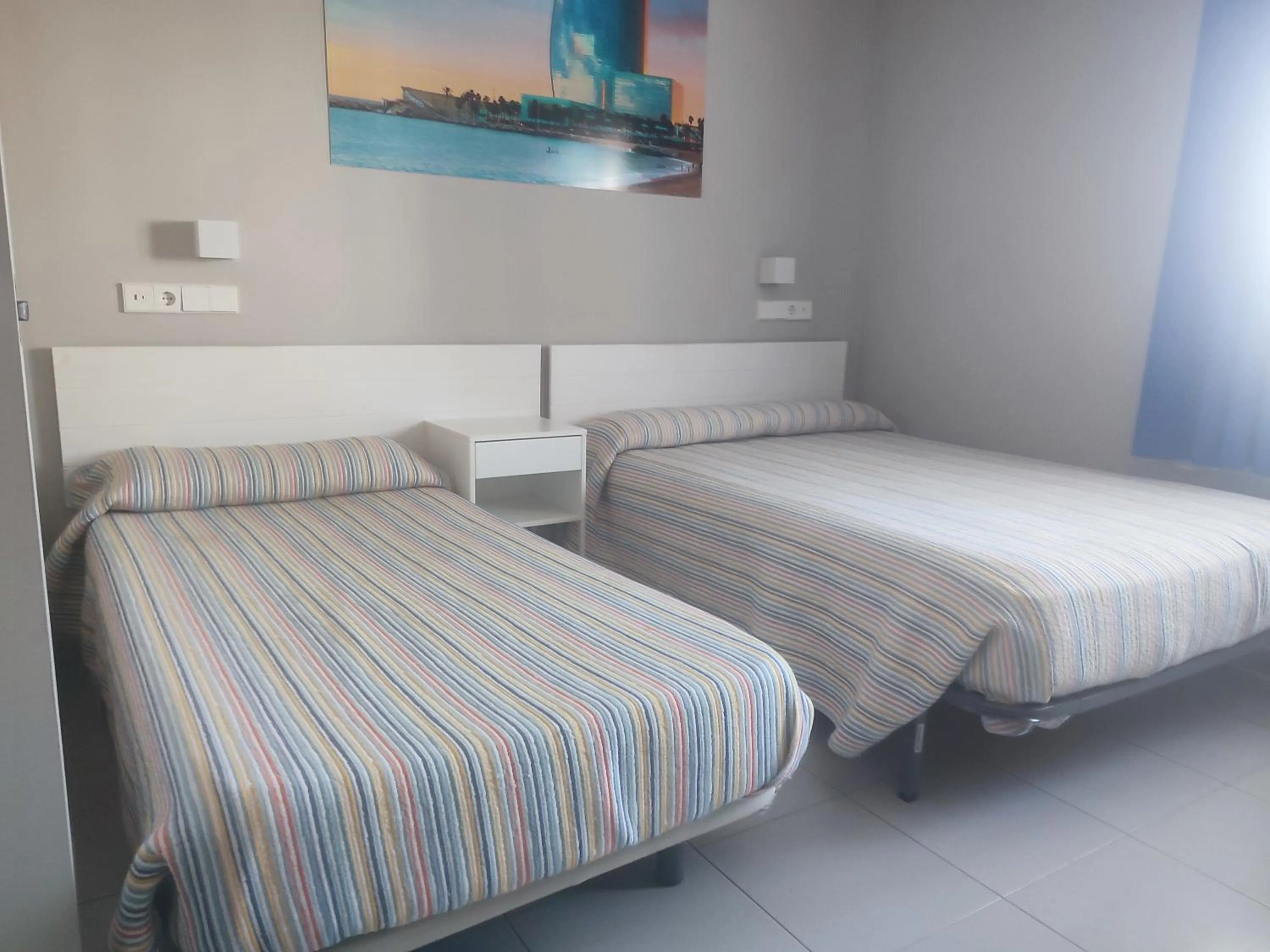 Bed in Hotel Blauet by Bossh! Hotels