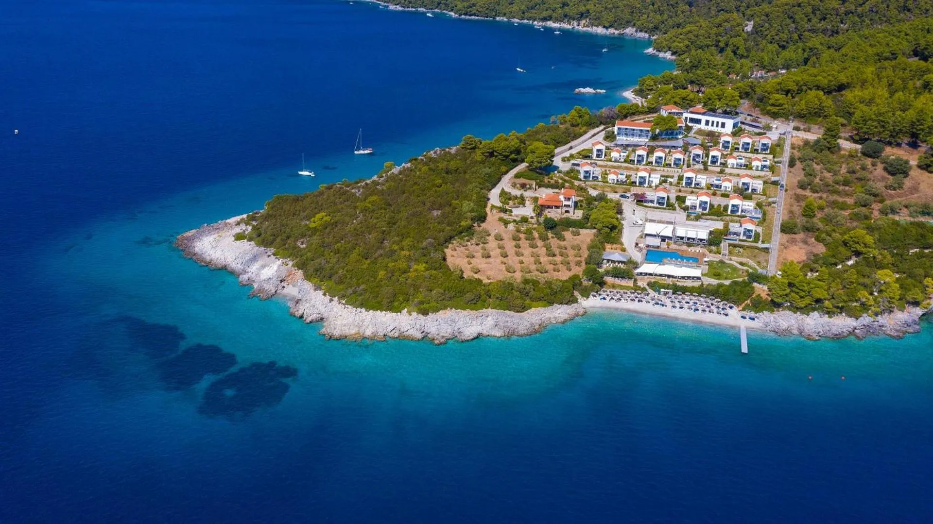 Bird's eye view in Adrina Resort & Spa