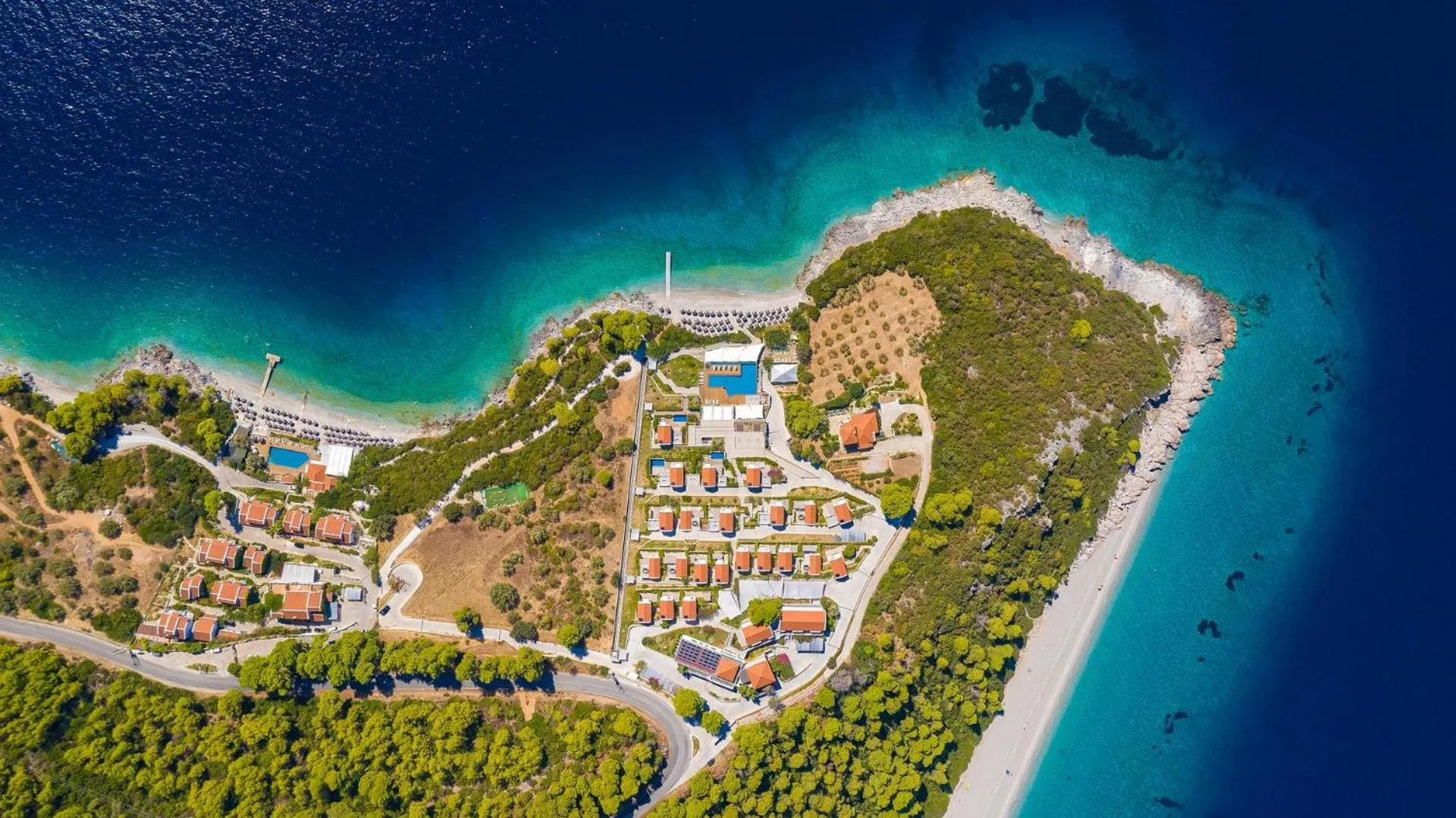 Bird's eye view in Adrina Resort & Spa