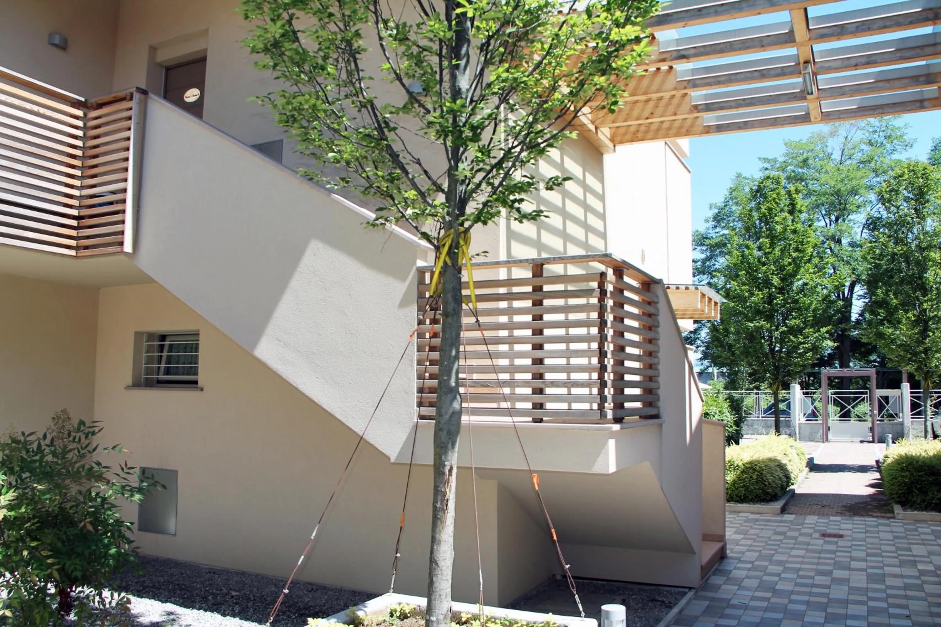 Property building in Bombyx Inn