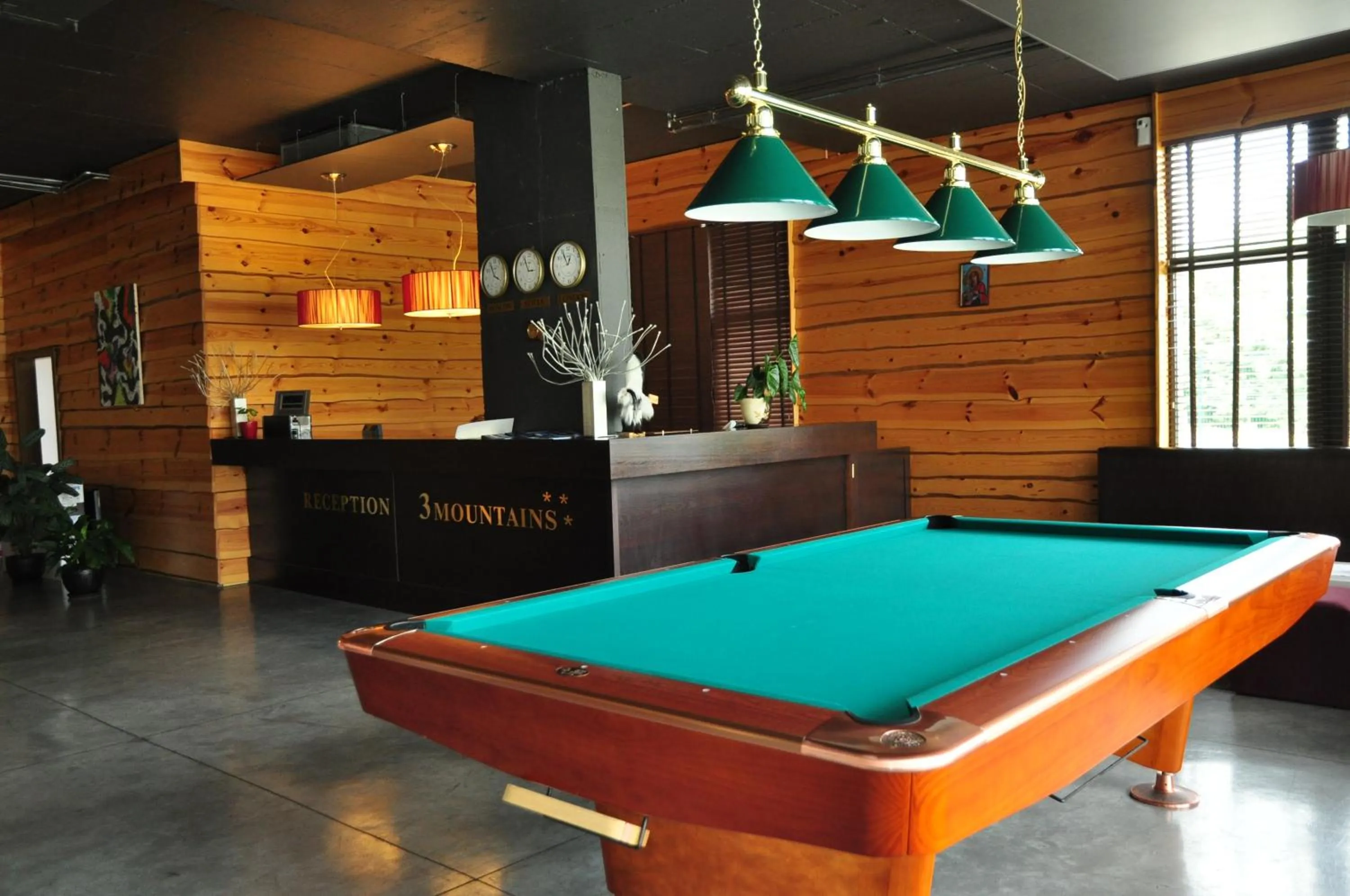 Billiard in 3 Mountains Hotel