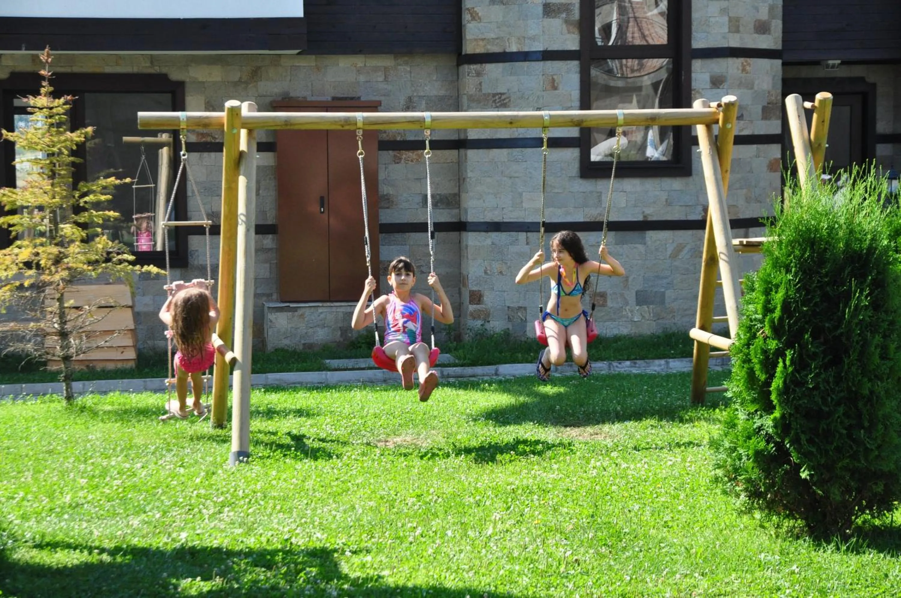 Children play ground in 3 Mountains Hotel