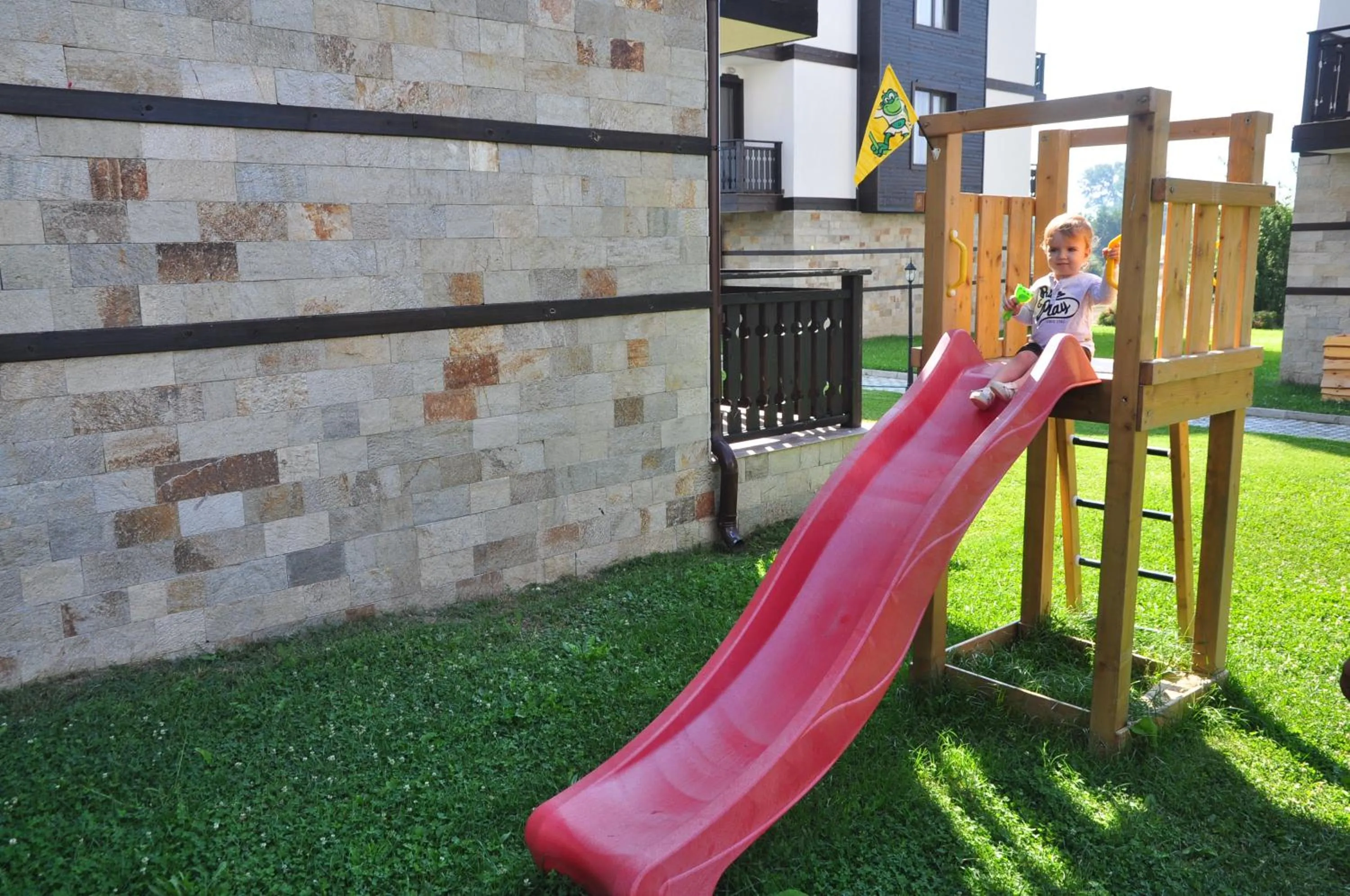 Children play ground in 3 Mountains Hotel