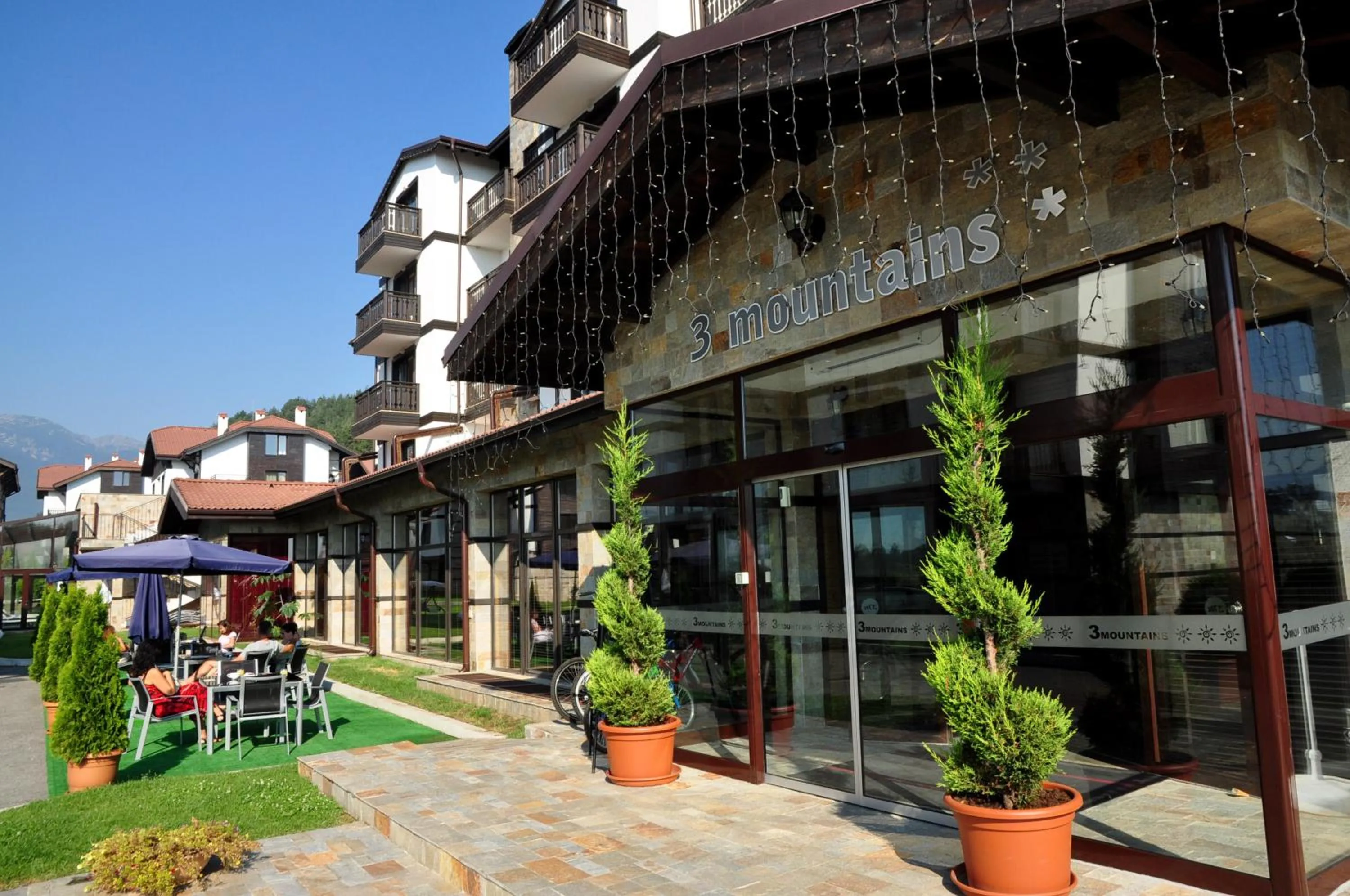 Street view in 3 Mountains Hotel