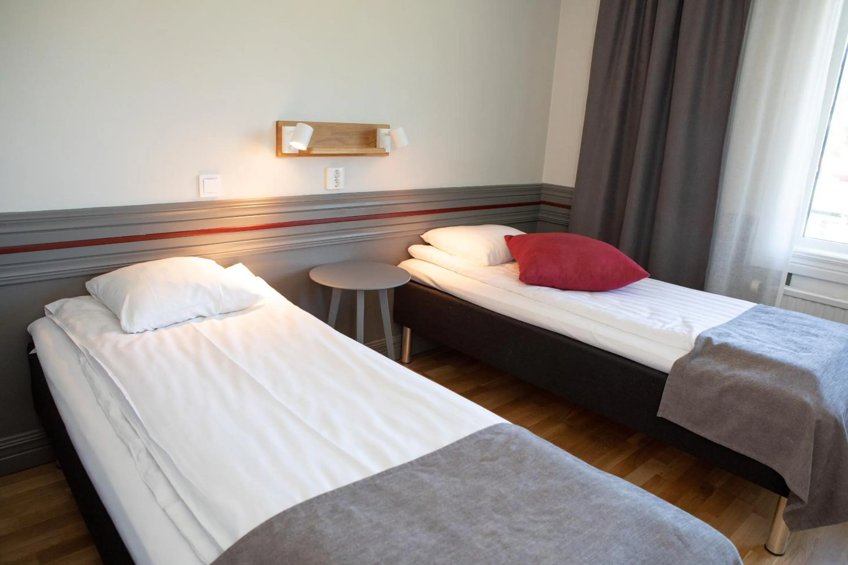 Bed in Gylle Hotell & Restaurang Brödernas