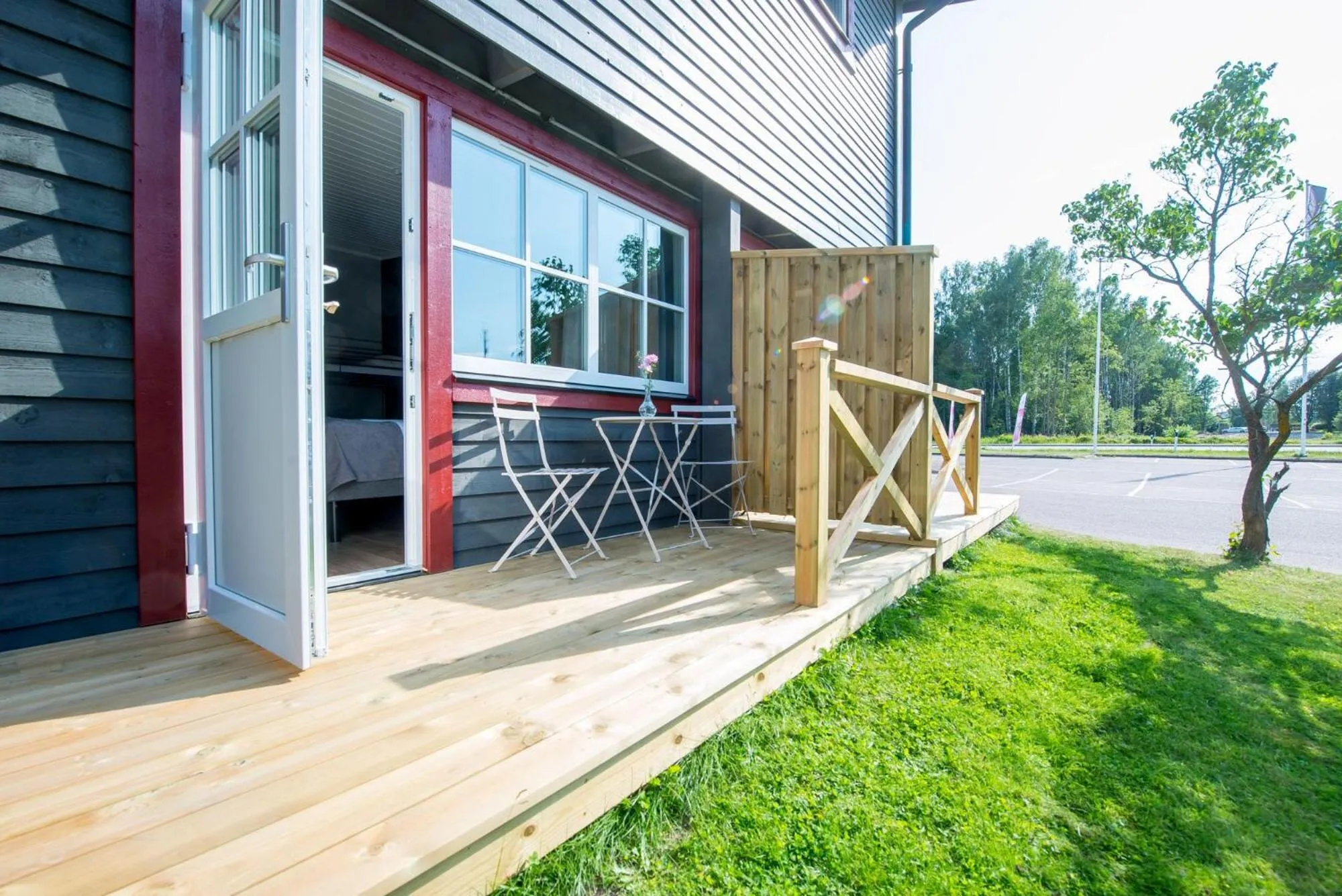 Patio in Gylle Hotell & Restaurang Brödernas
