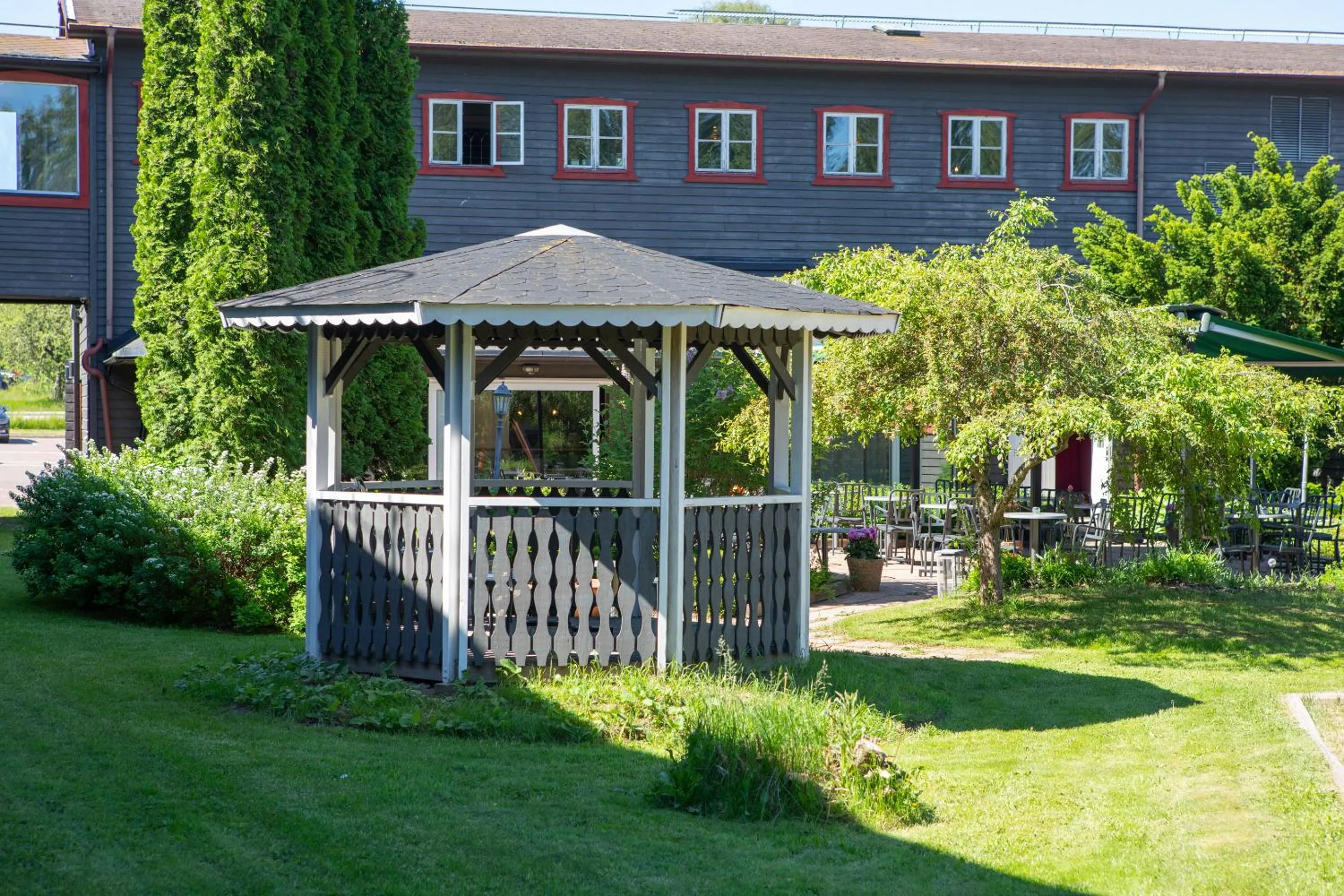 Garden in Gylle Hotell & Restaurang Brödernas