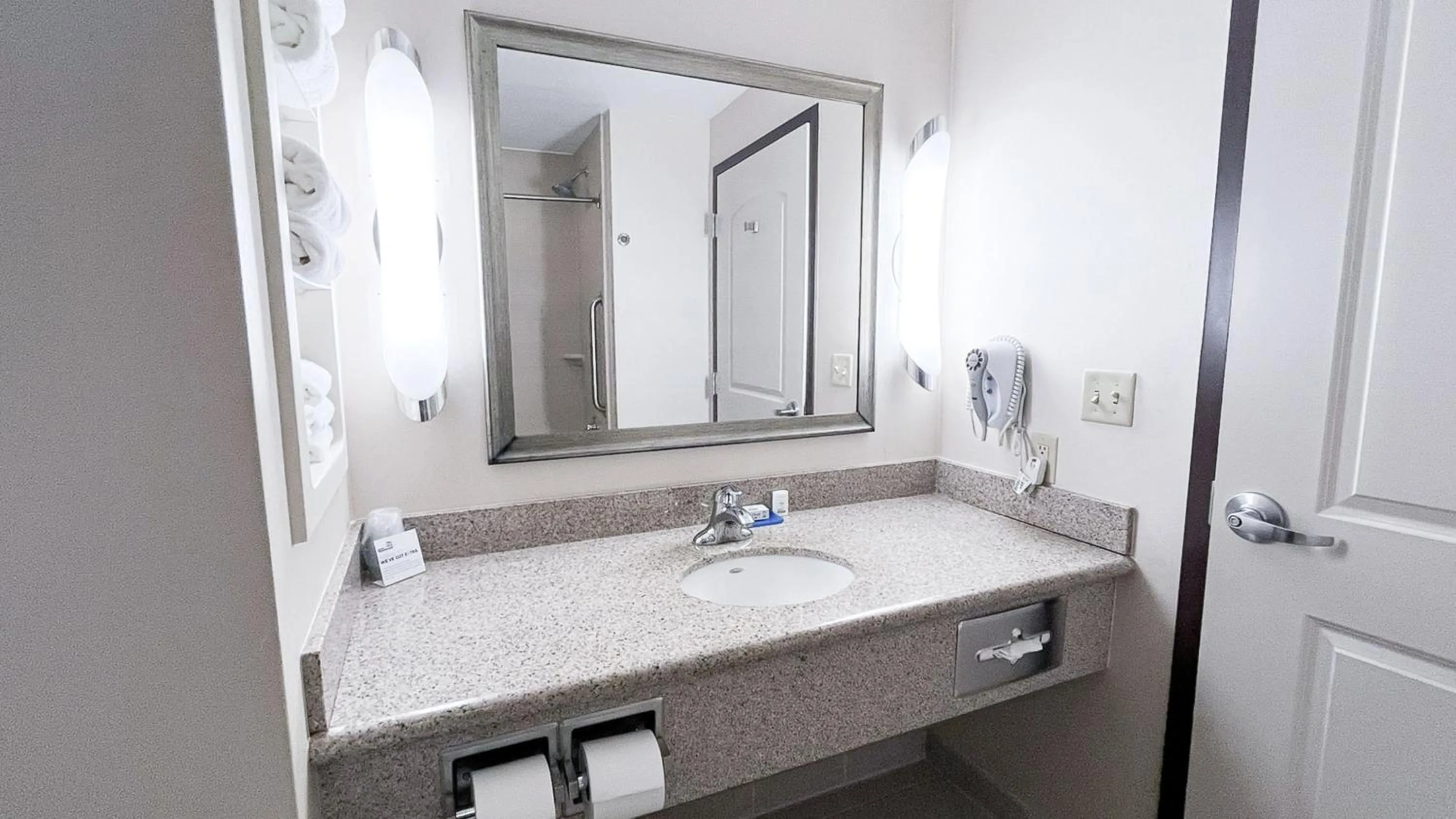 Bathroom in Holiday Inn Express & Suites Morton Peoria Area by IHG