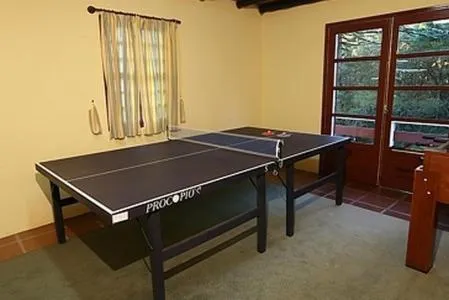 Table tennis in Pousada das Montanhas