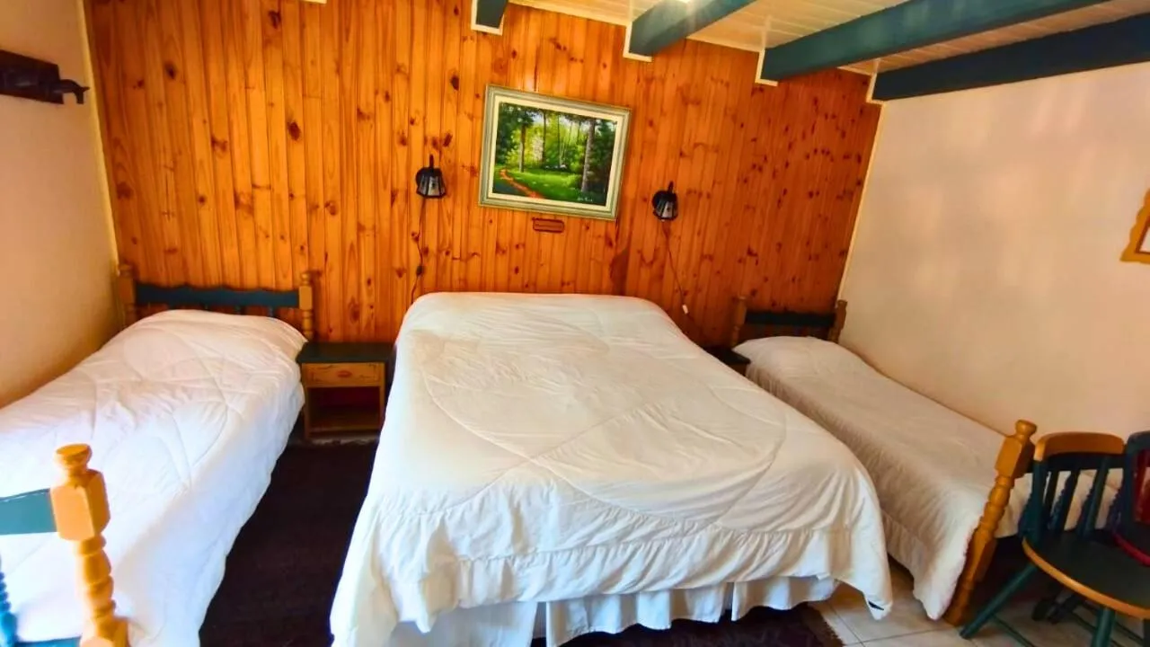 Bed in Pousada das Montanhas