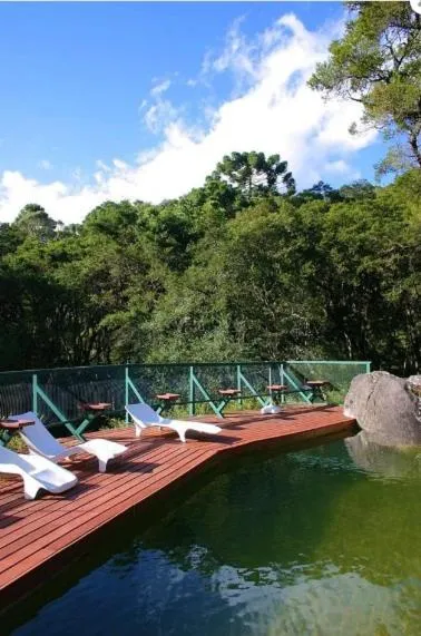 Lake view in Pousada das Montanhas