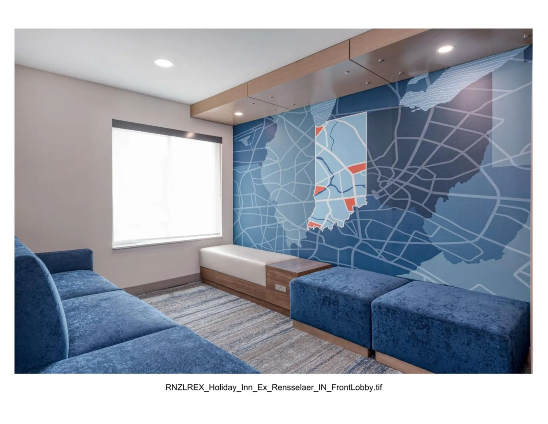 Seating area in Holiday Inn Express - Rensselaer by IHG