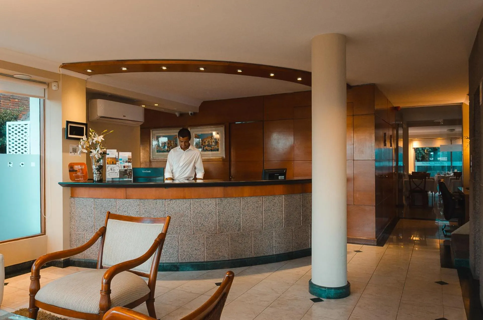 Lobby or reception in Hotel Sunset Beach
