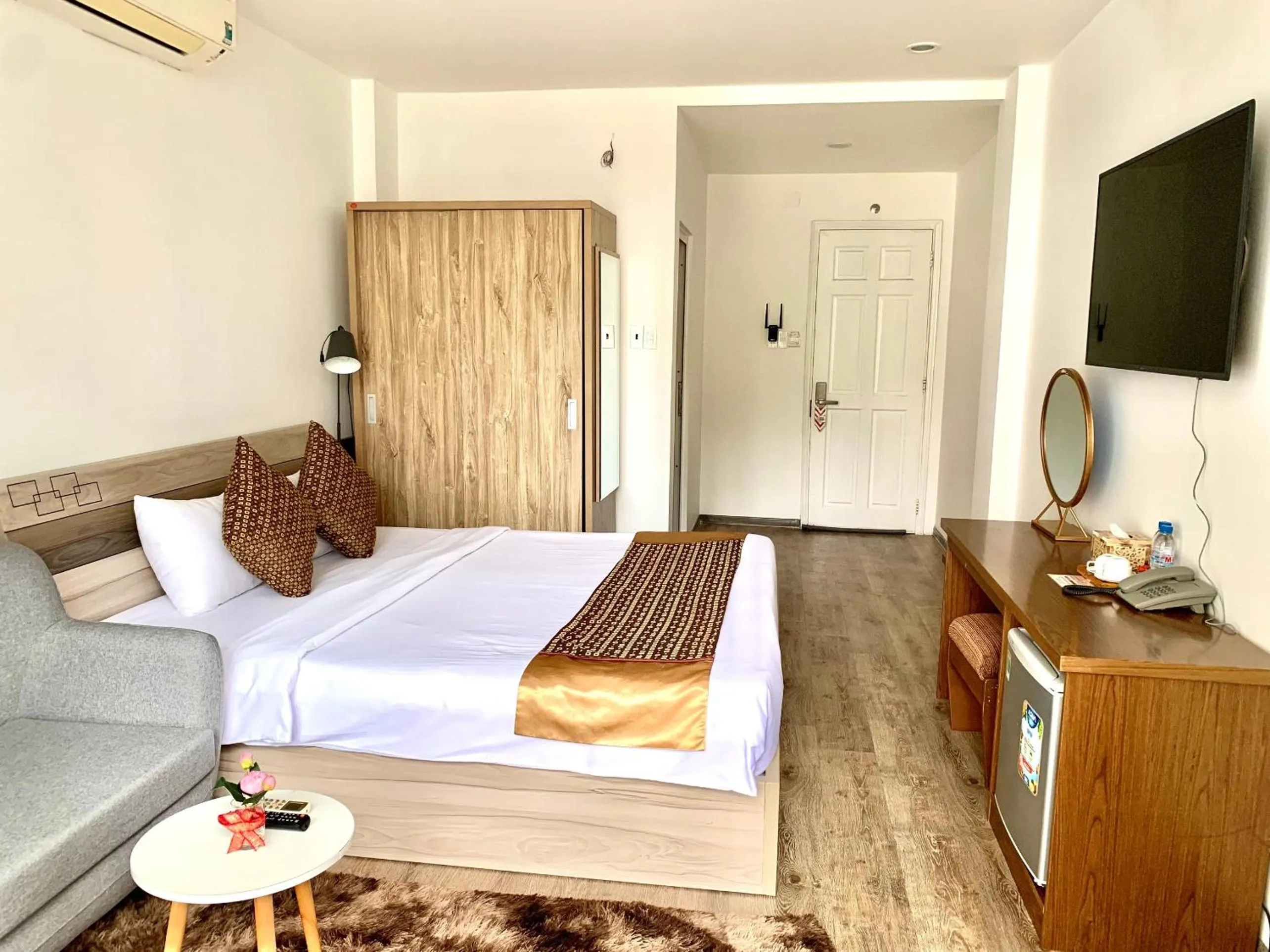 Bed in The Umi Hotel