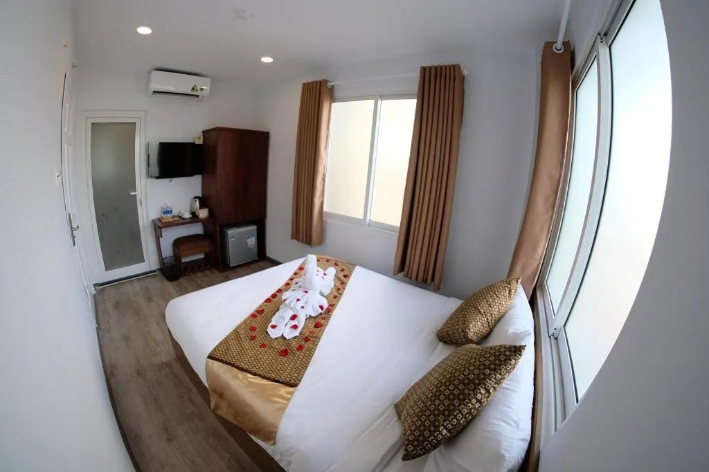 Bed in The Umi Hotel