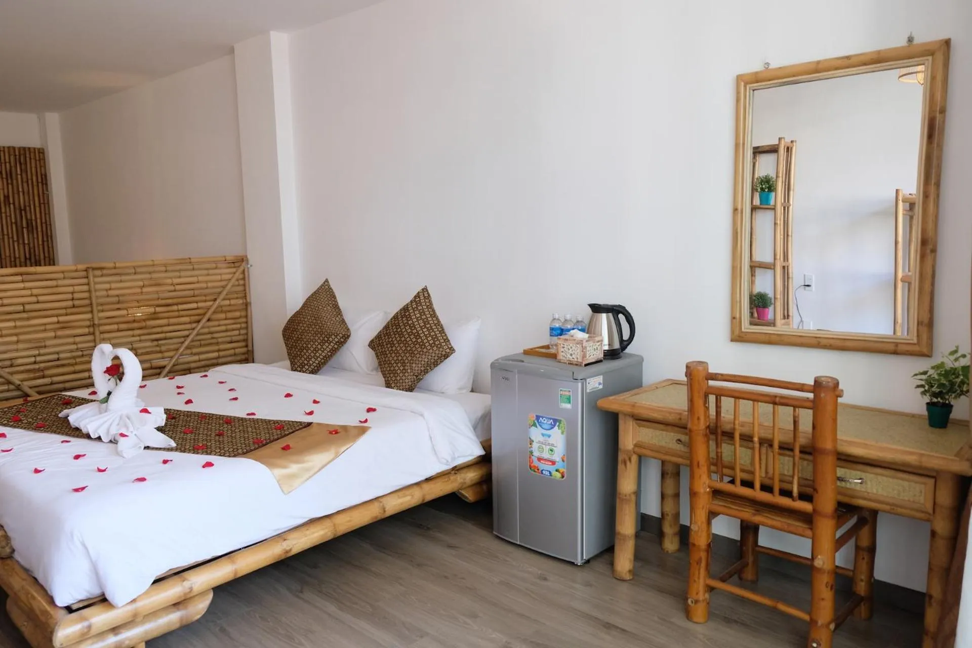 Bed in The Umi Hotel