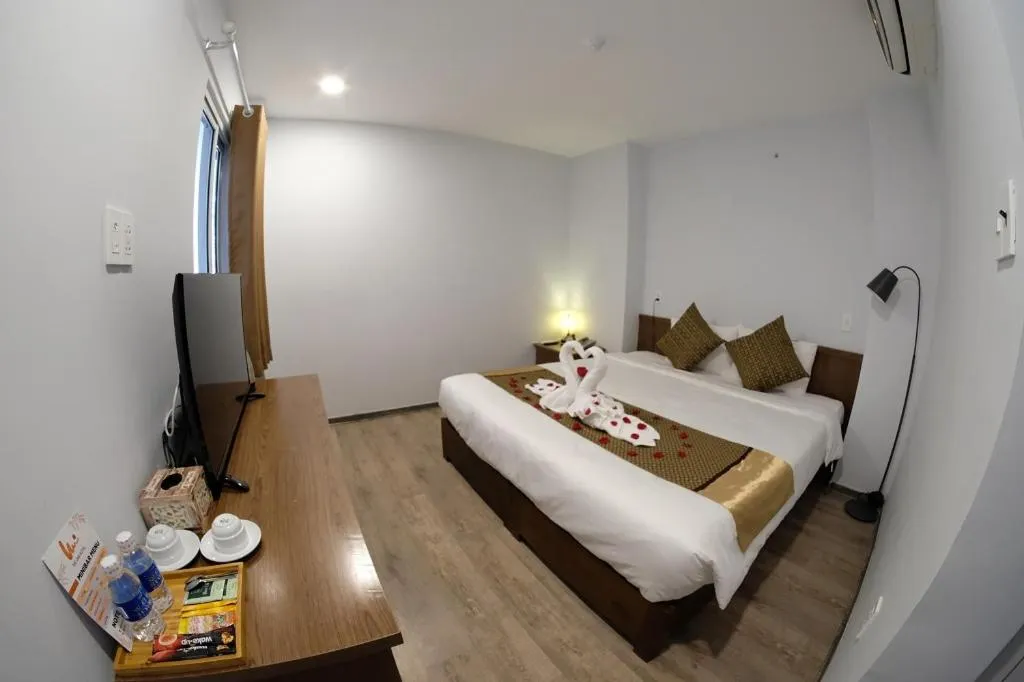 Bed in The Umi Hotel