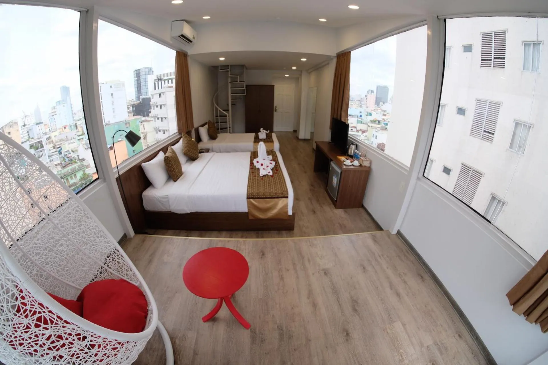 Bed in The Umi Hotel