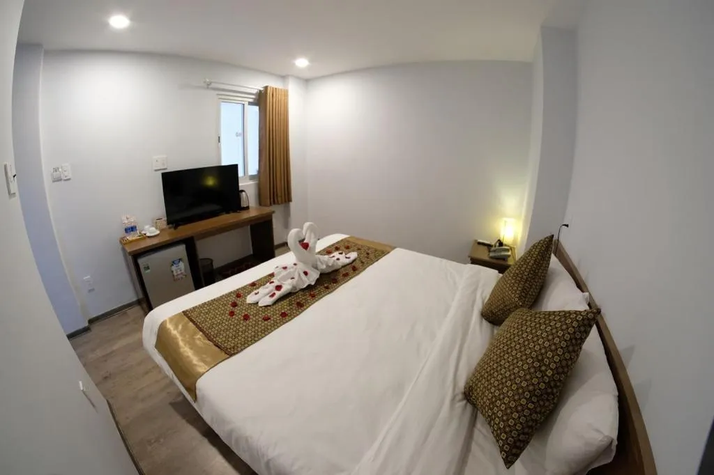 Bed in The Umi Hotel