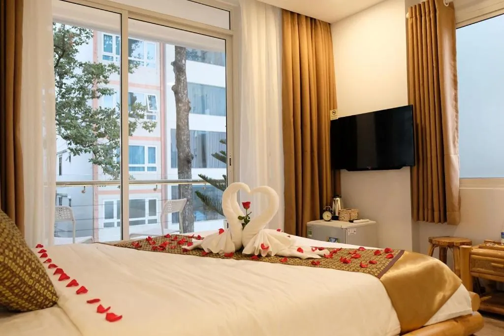 Bed in The Umi Hotel