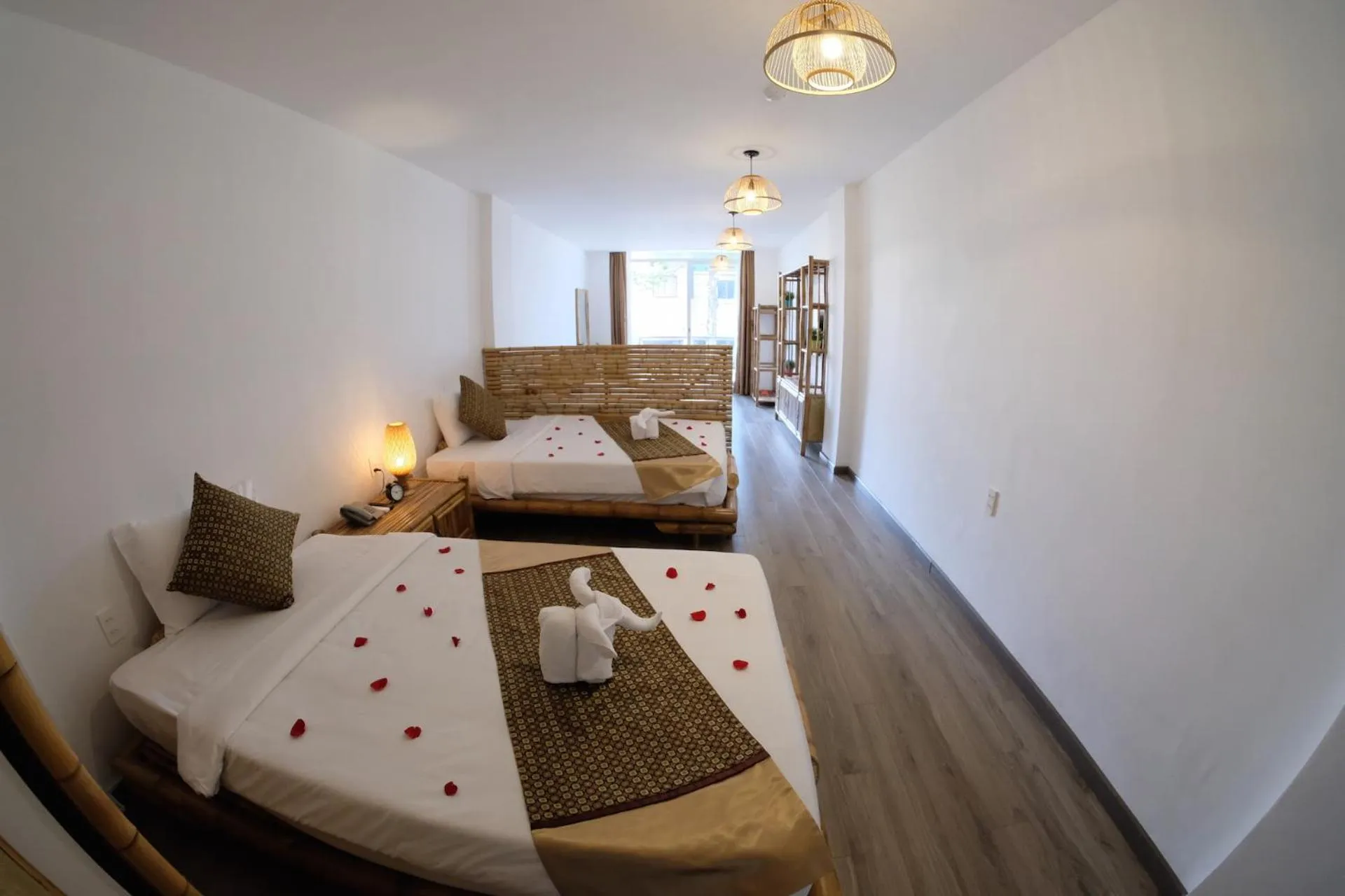 Bed in The Umi Hotel