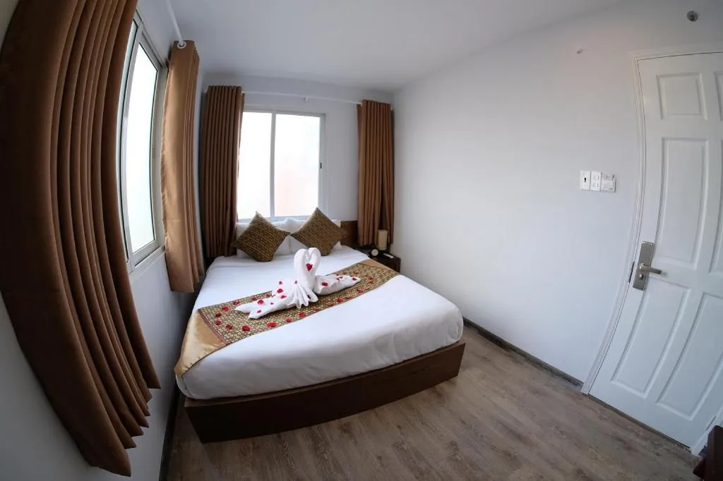 Bed in The Umi Hotel