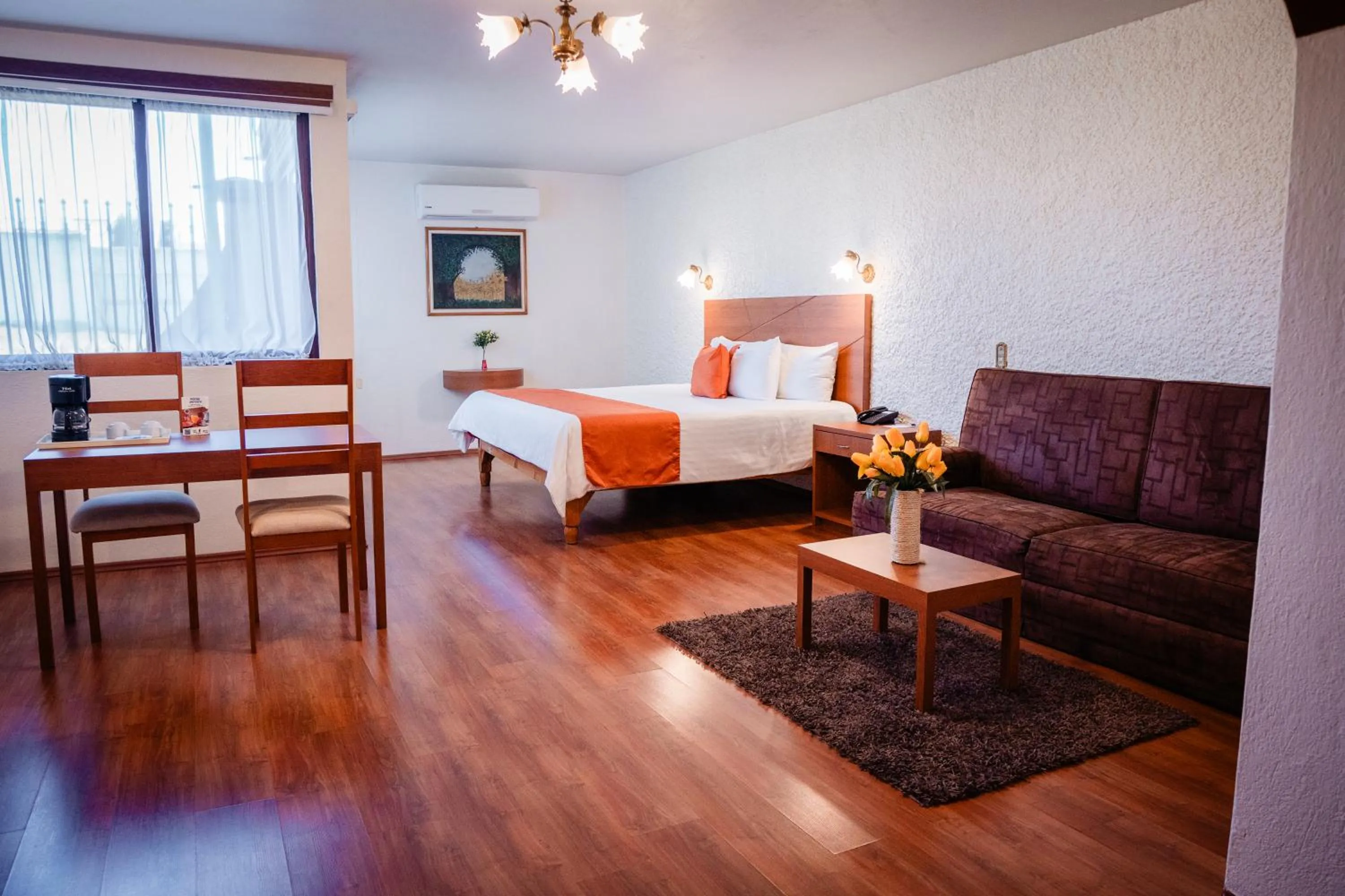 Bed in Hotel Del Angel, Apizaco