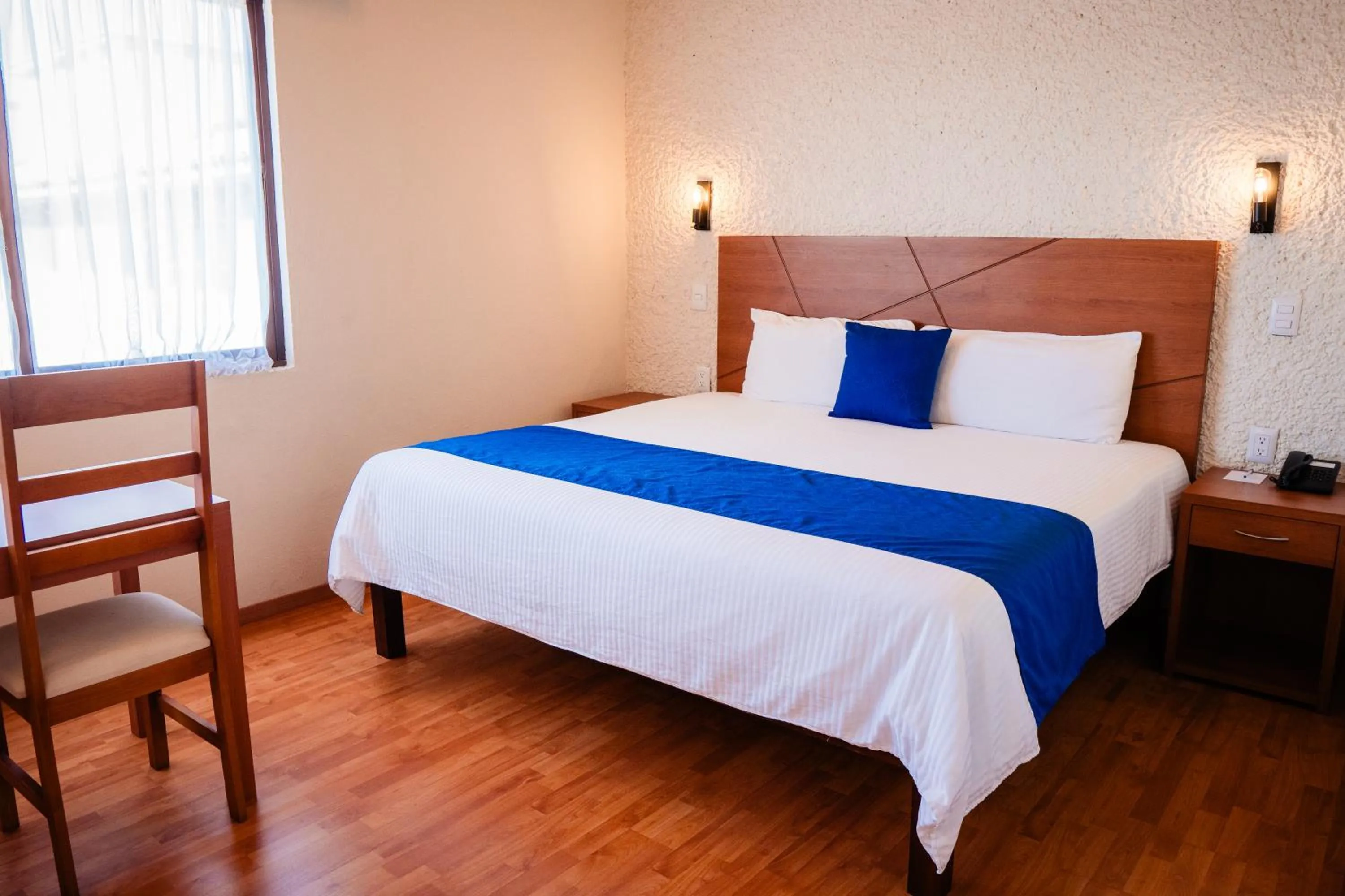 Bed in Hotel Del Angel, Apizaco