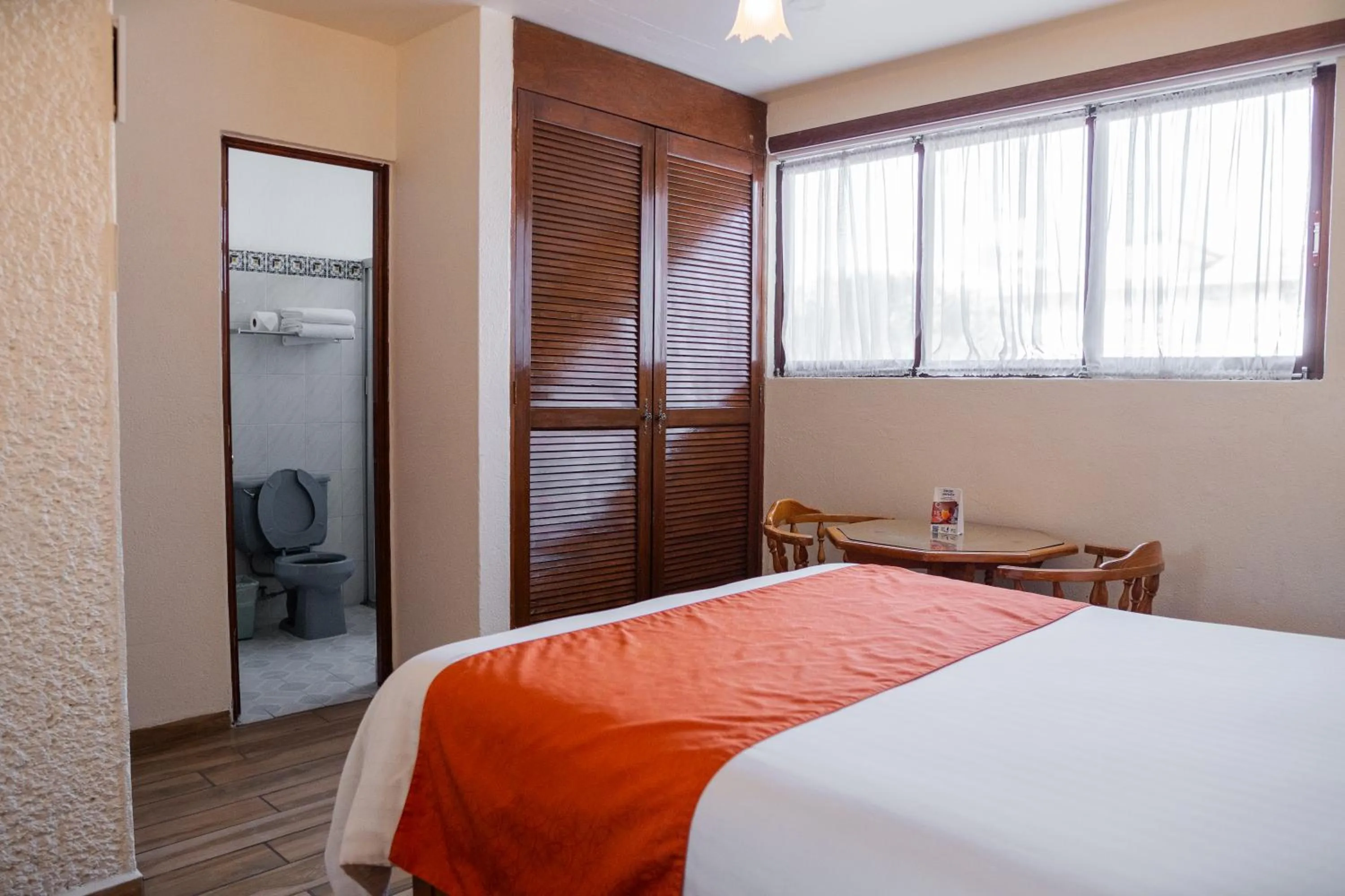 Bed in Hotel Del Angel, Apizaco