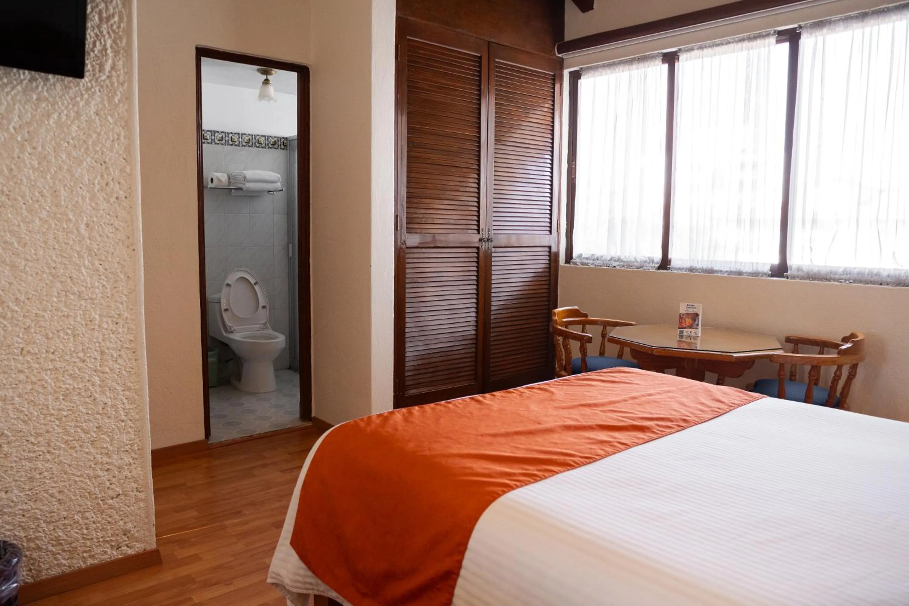 Bed in Hotel Del Angel, Apizaco