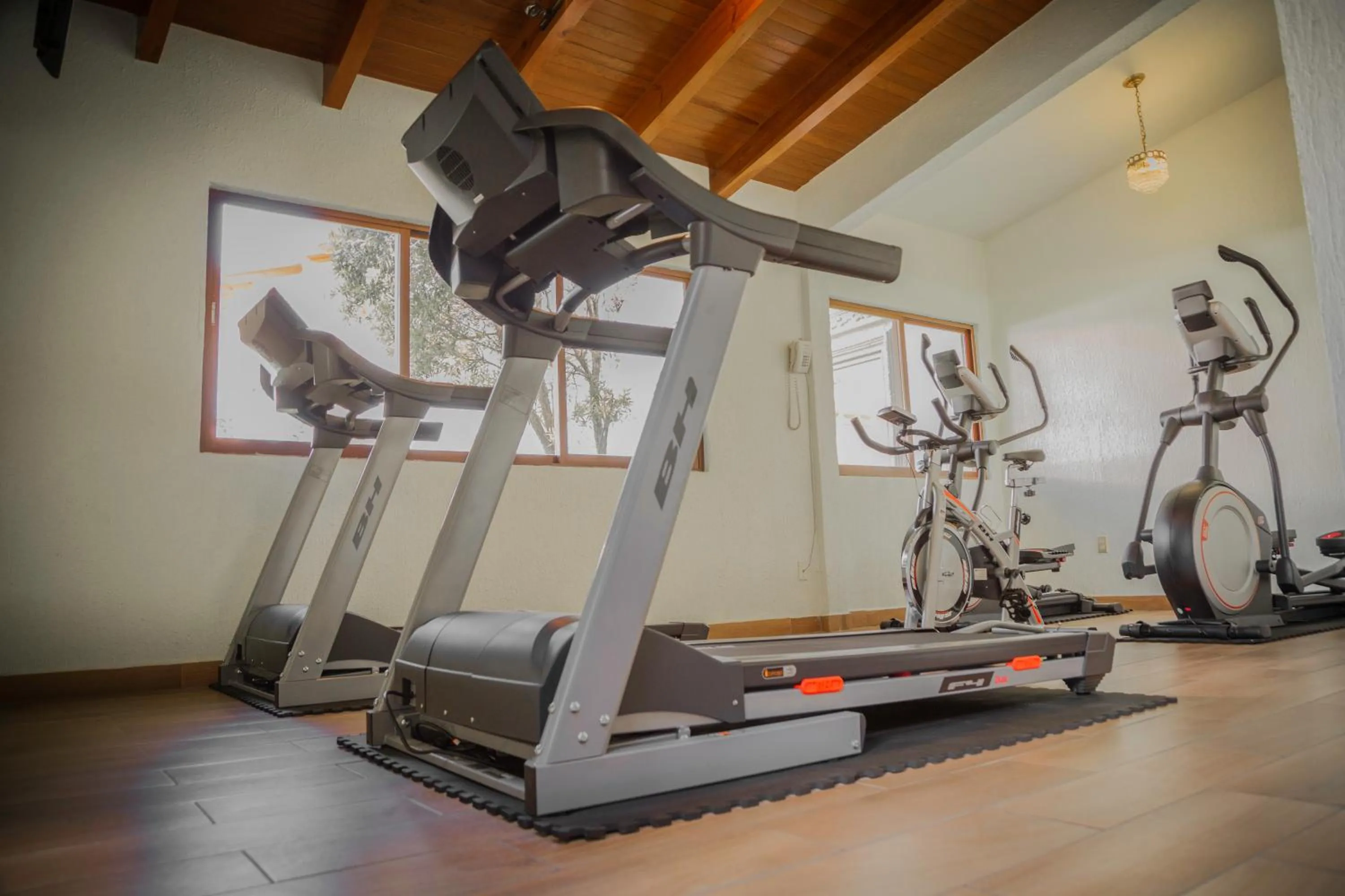 Fitness centre/facilities in Hotel Del Angel, Apizaco