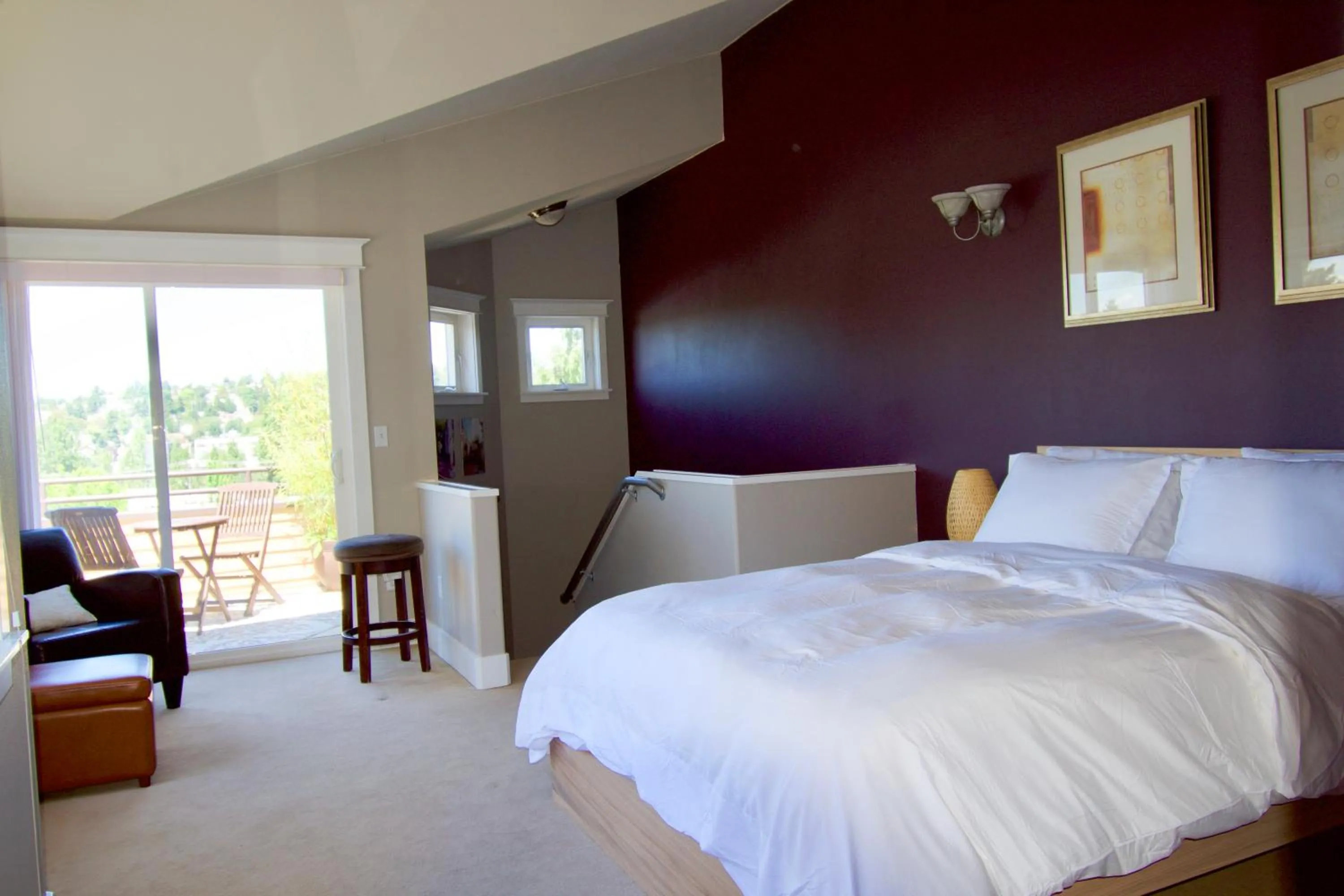 Bed in Comfort and Grace Perched on Queen Anne Hill