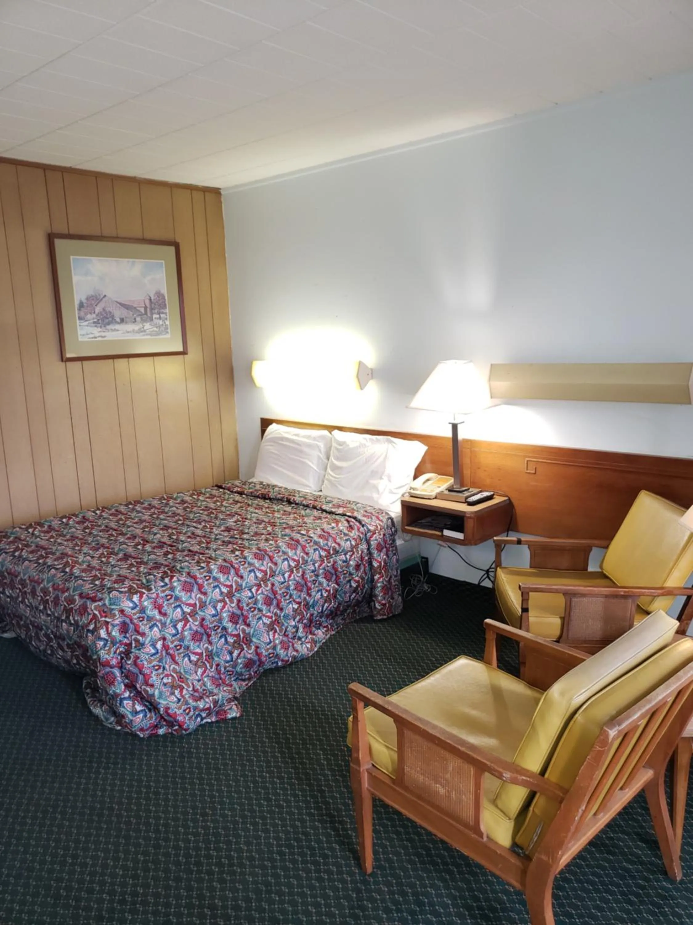 Bedroom, Bed in Budget Inn Horseheads