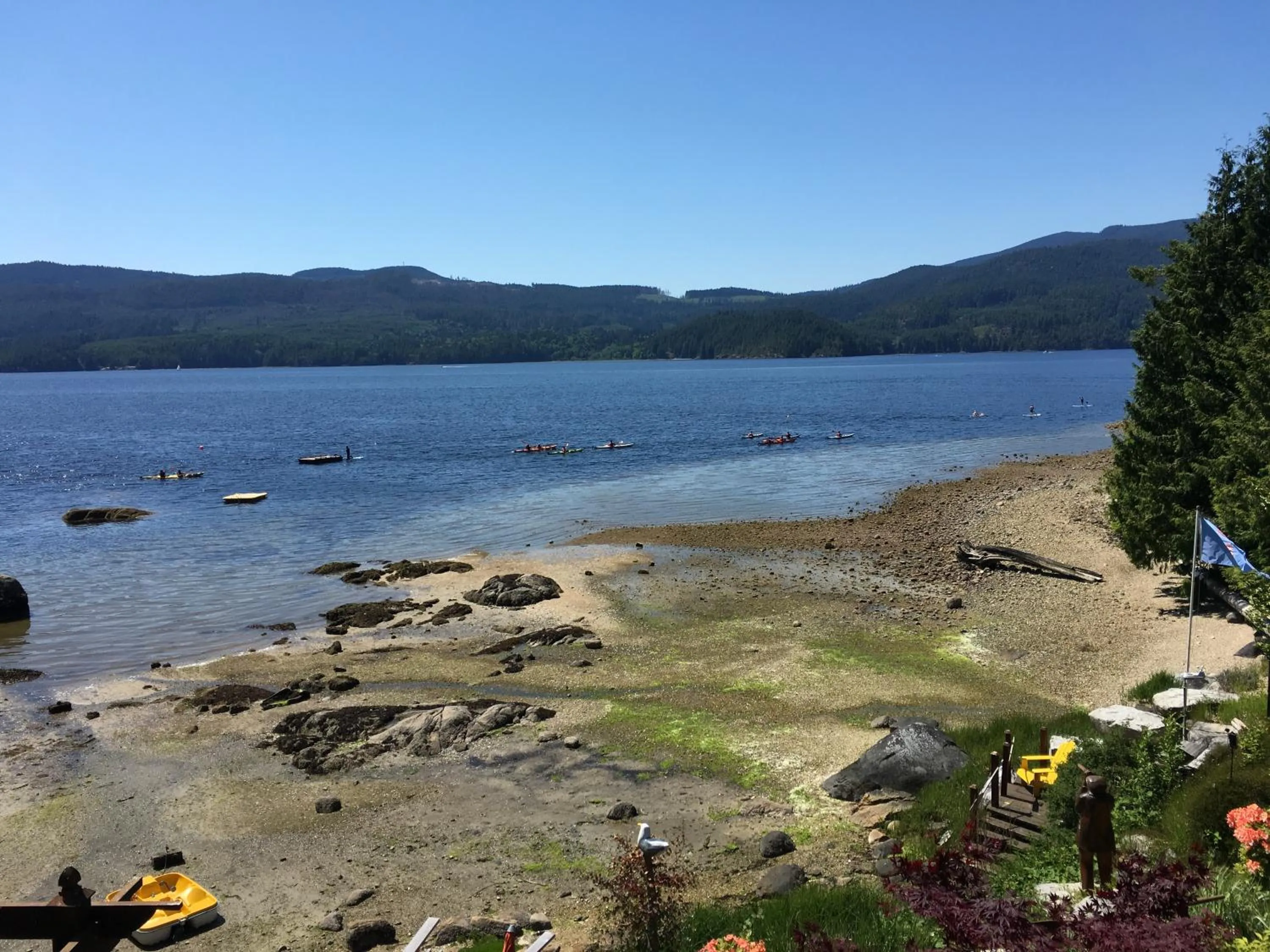 Beach in The Tuwanek Hotel and Spa