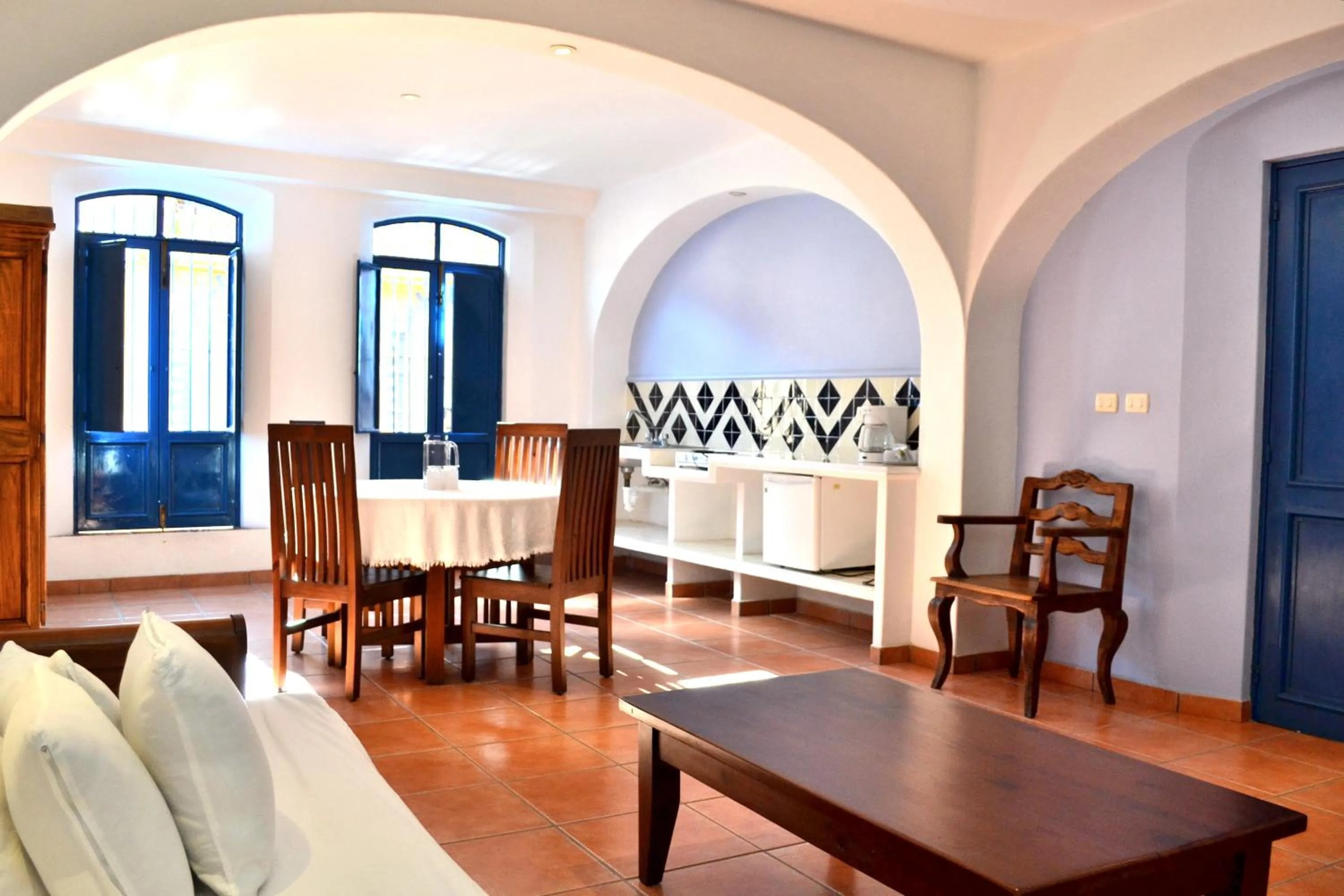 Dining area in Posada del Cafeto